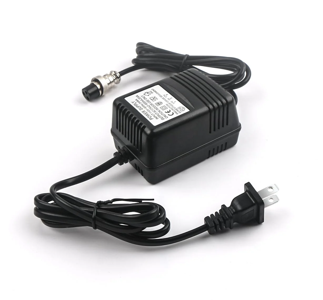 AC 17V 600mA Adapter 3-Pin Mixer Pedalboard Connector Mixing Console Mixer Power Supply for Yamaha F4/F7/6FX/MG82X ﻿