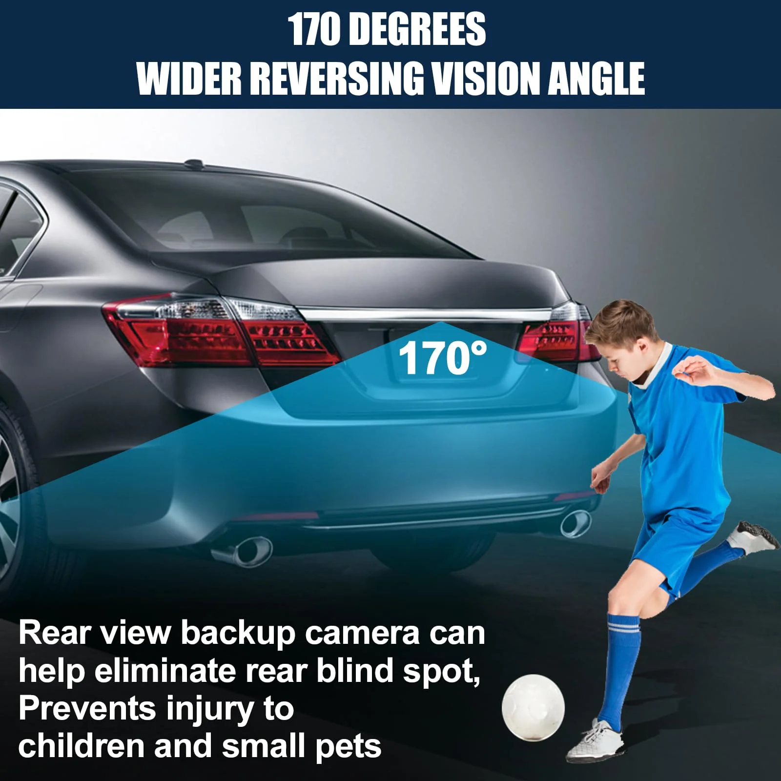 Accord Back Up Rear View Camera for 2014-2017 Honda Accord Sedan EX-L Parking Assist Rear Camera Replace for 39530T2AA21,39530T2AA31,39530-T2A-A21 - Image 2