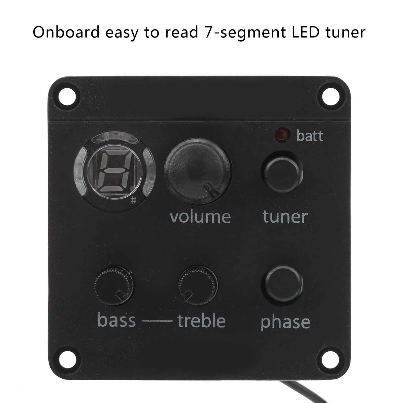 Acoustic Guitar Preamp System with Easy Installation, Small Footprint Acoustic Guitar Pickup, Acoustic Equalizer for Glued to Sound Hole - Image 8