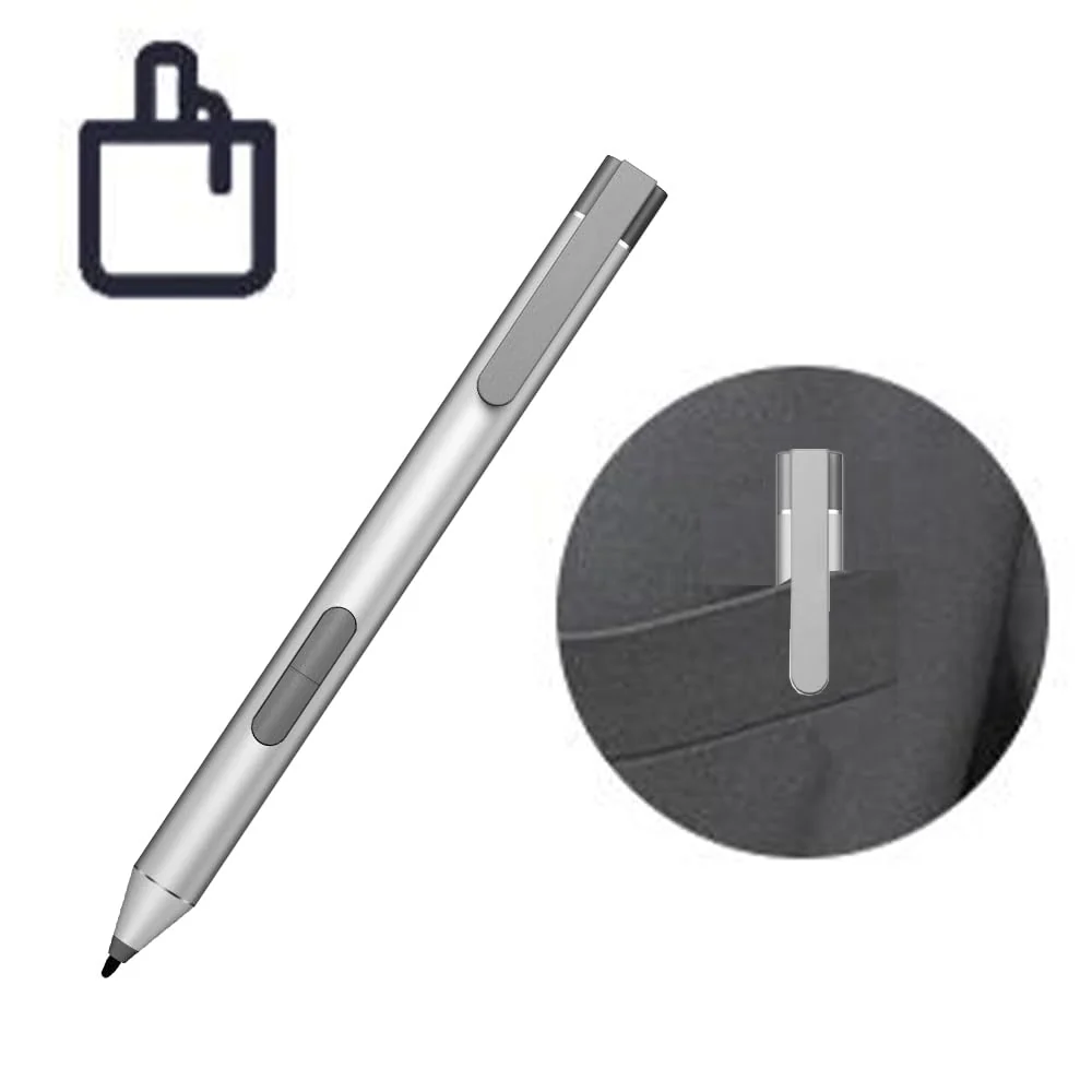 Active Pen G3 for HP Elite x2 1013 G3, HP EliteBook x360 G2/G3/G4,HP ProBook G1/G2, HP Elite Dragonfly Laptop Compatible with HP T4Z24AA 1FH00AA 4KL69AA 918171-001, Silver - Image 3