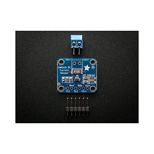 Adafruit INA219 DC Sensor Breakout, I2C, 26V ±3.2A Max (904)