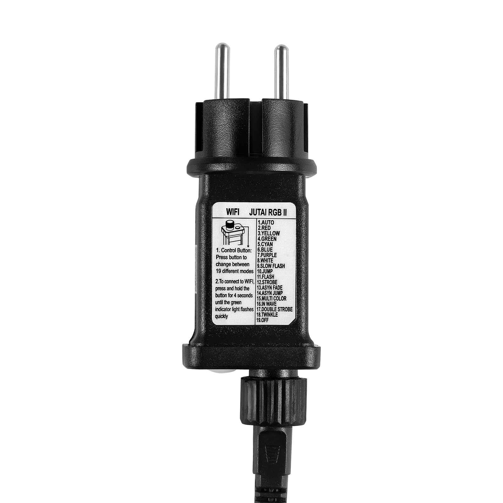 Adapter Replacement for DOTWAYAW Smart String Lights, Power Supply for Smart LED Lights Controller, IP44 Waterproof, Low Voltage (34V, 0.3A, 9W)