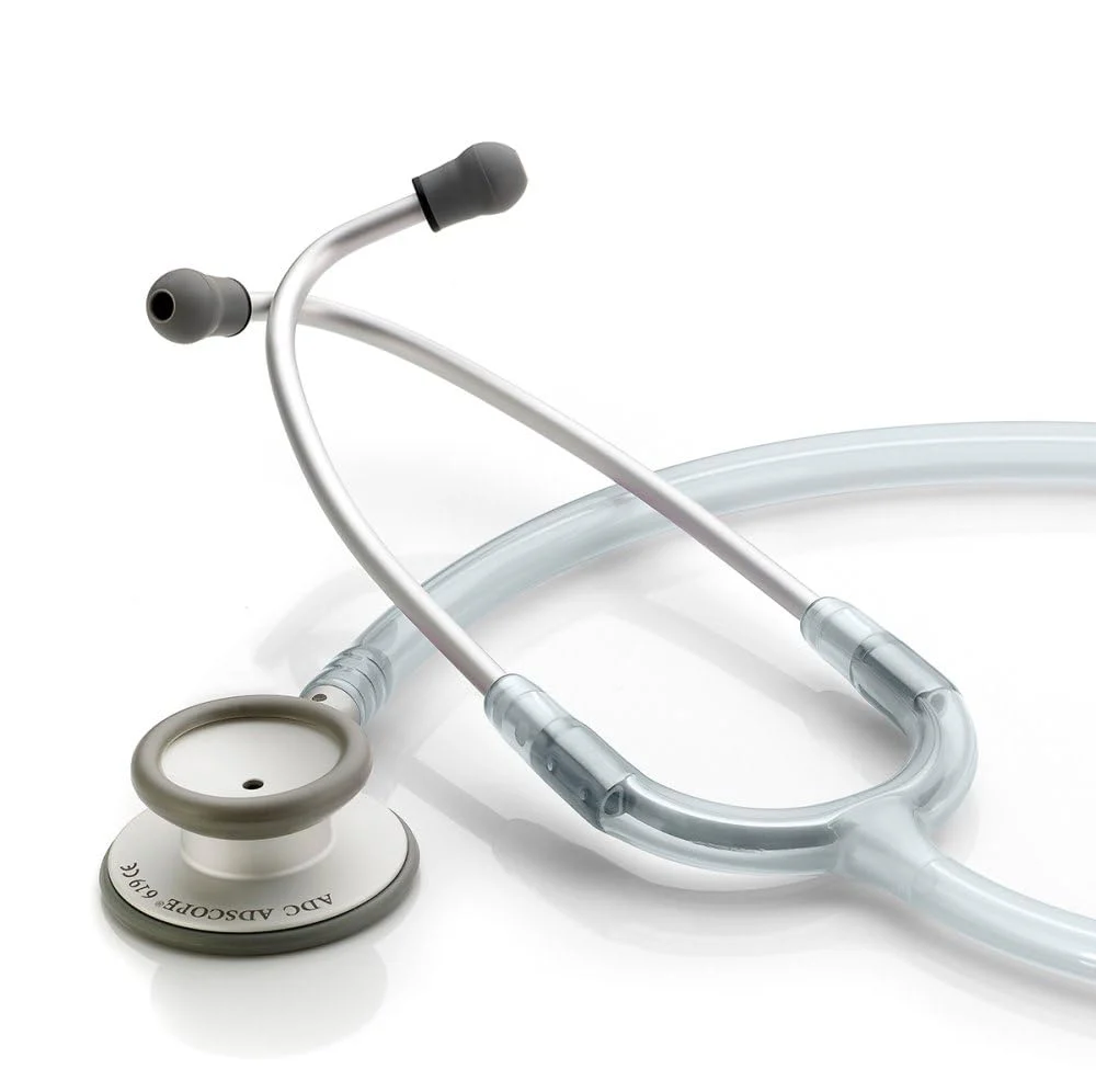 ADC 619FG Adscope Lite Model 619 Ultra Lightweight Clinician Stethoscope with Tunable AFD Technology, Blue Diamond Adscope Lite 619 - New Version
