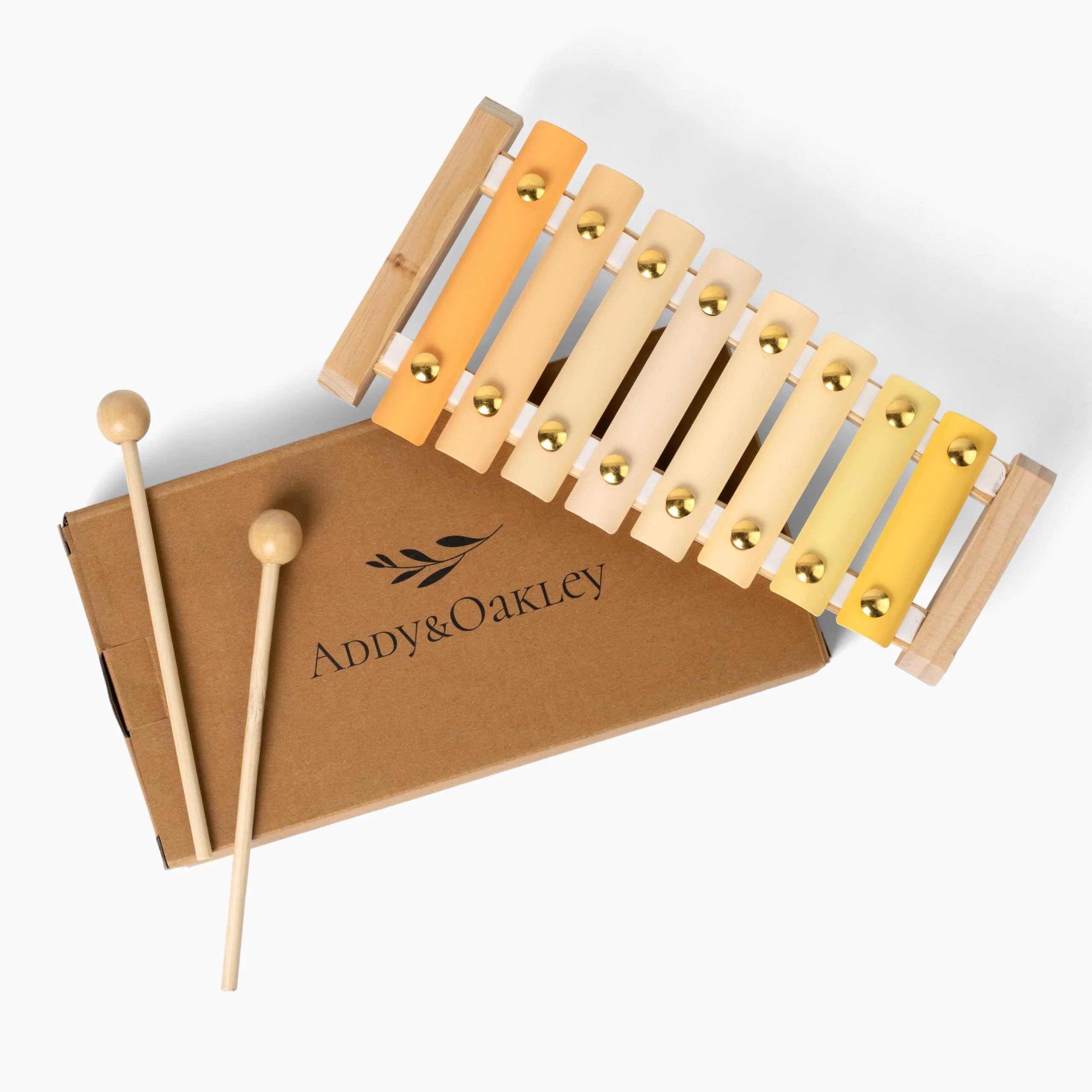 Addy&Oakley Neutral Xylophone-Gender Neutral Baby Toy-Montessori Toys-Toddler Musical Instruments-Boho Toddler Xylophone-Baby Gift-Kids Xylophone-Wooden Baby Toys-Xylophone for Toddlers 1-3 - Image 7