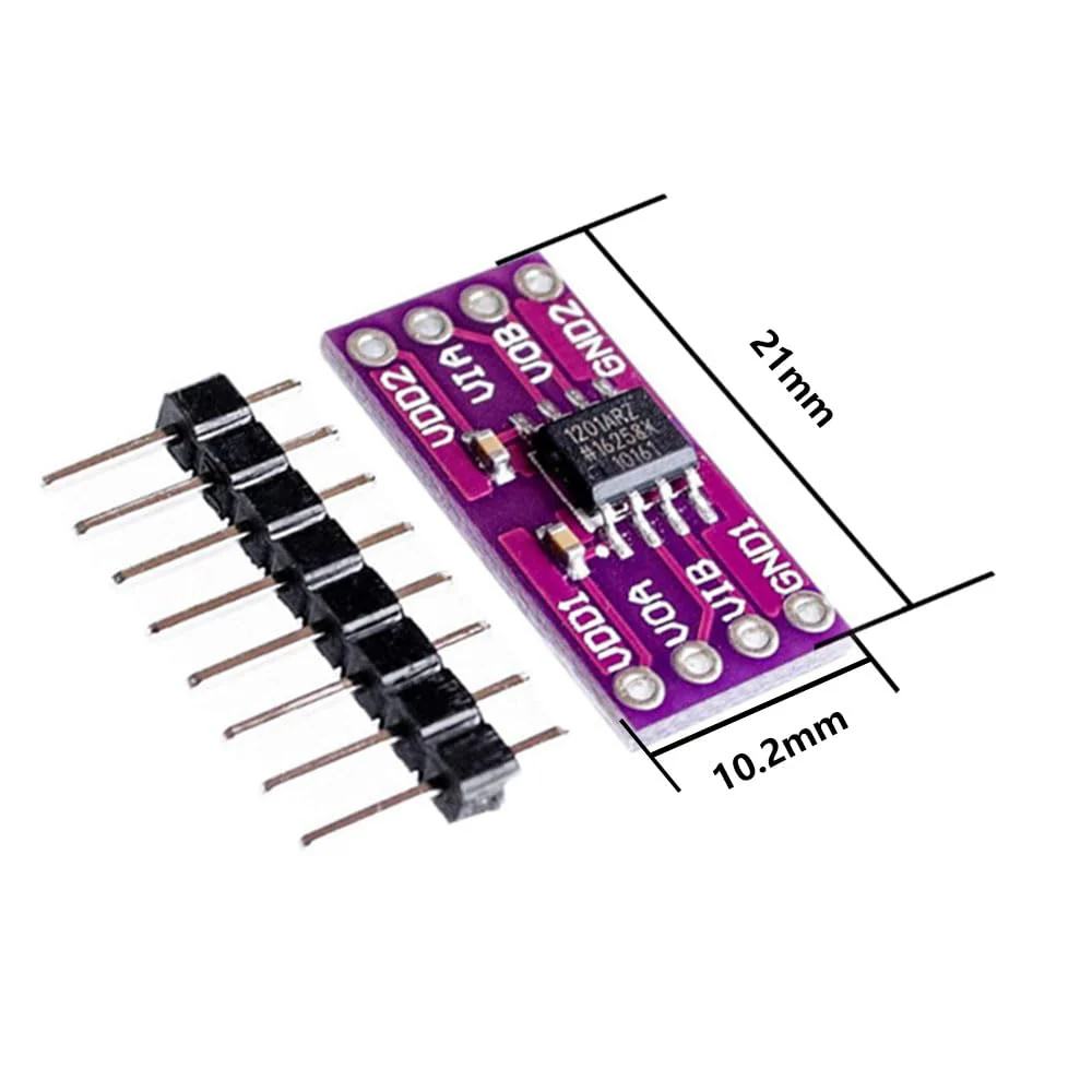 ADUM1201 Dual Channel Digital Magnetic Insulator, ADUM1201 Serial Digital Isolator Module Magnetic Isolation SPI CAN Bus Transceiver Signal Isolation (Long) Pack of 5 - Image 2