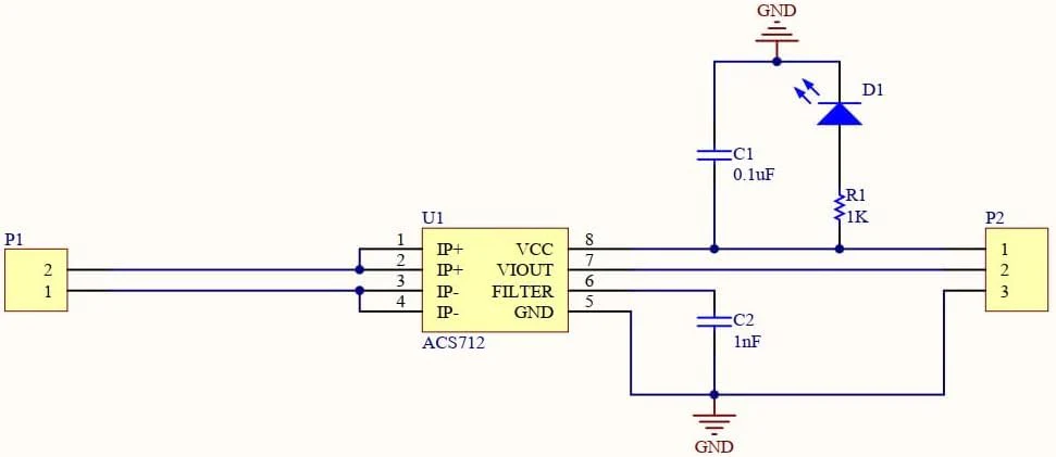 Aihasd Current Sensor ACS712 20 A Range Current Sensor Module f ¨ ¹ R Arduino - Image 5