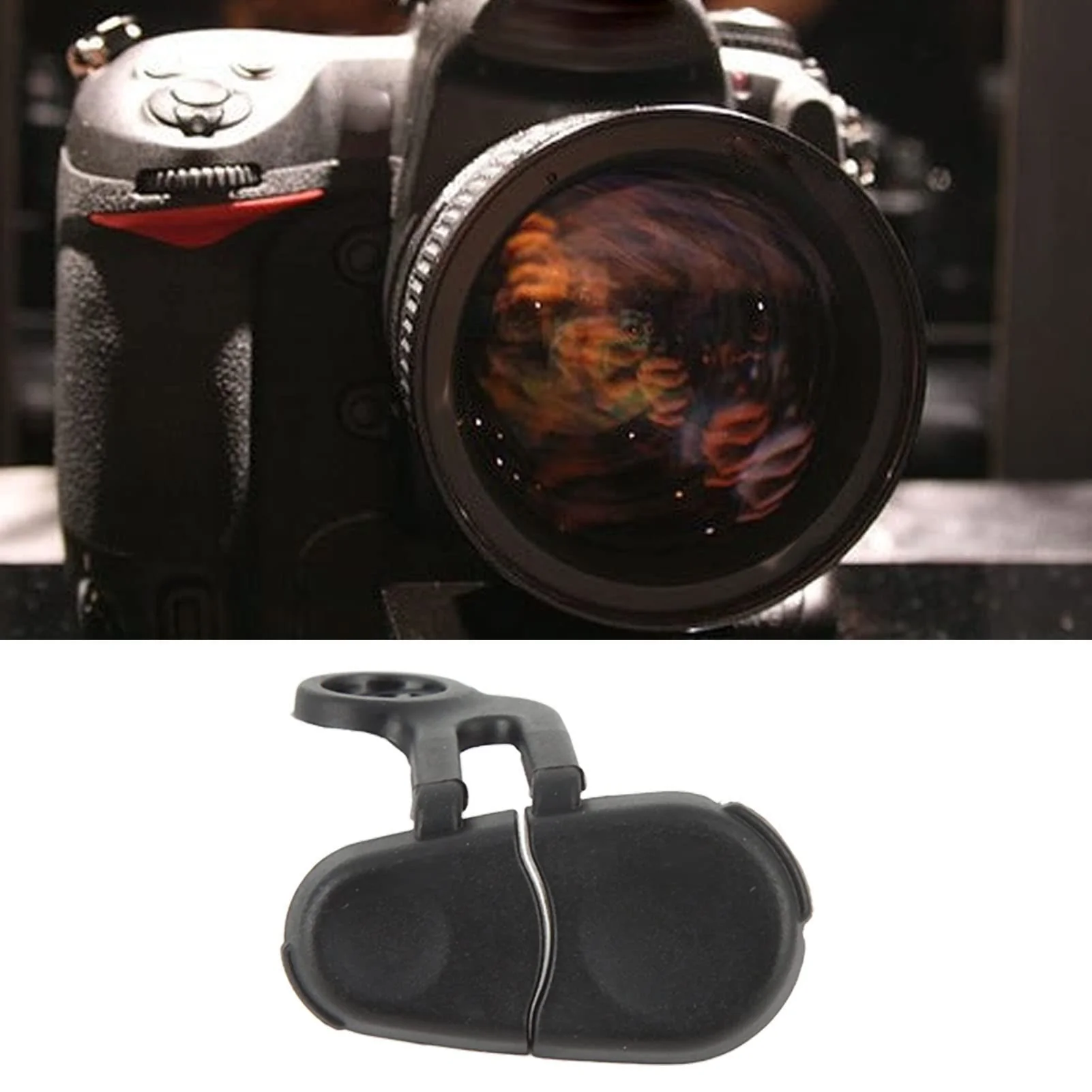 Akozon Shutter Cable Top Cover, Rubber Shutter Cable Rubber Lid Camera Shutter Release Cable Terminal Cover for D3 D3X D3S - Image 4