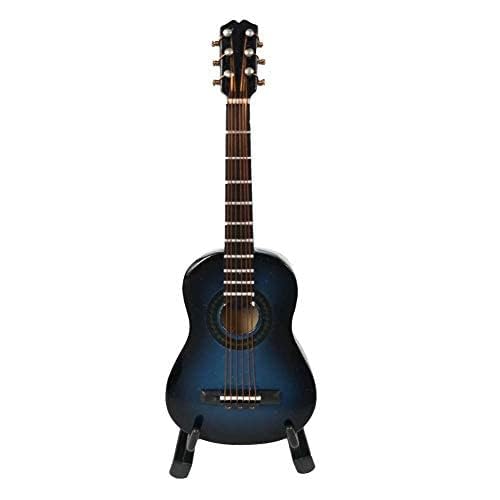 ALANO Miniature Guitar Miniature Ornaments Musical Instrument Decoration Gift (13cm) - Image 2