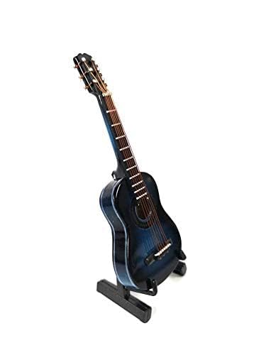 ALANO Miniature Guitar Miniature Ornaments Musical Instrument Decoration Gift (13cm) - Image 5