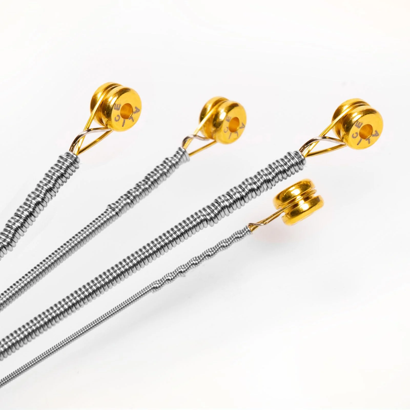 Alice Bass Guitar String 4 Strings Set, Hexagonal Core with Nickel Alloy Winding, 040-95 Light Gauge, Saturated & Warm Sliver&Gold Ball End Professional 40-95(4 Strings) - Image 5