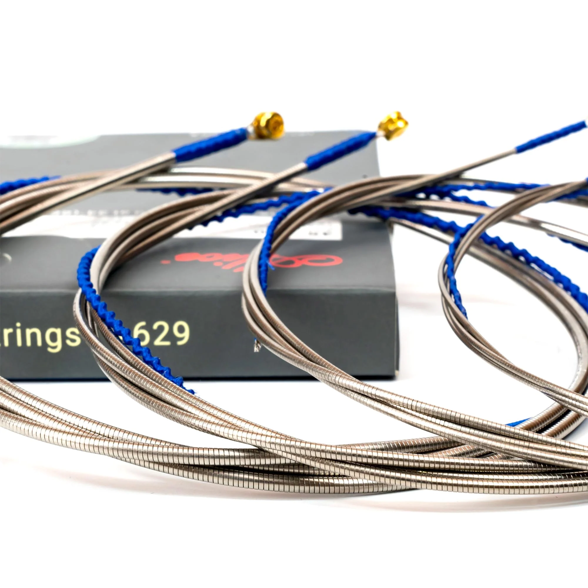 Alice Flatwound Bass Guitar Strings for Professional Use, Suitable for 34" Fretted or Fretless Electric Basses, Nickel Alloy Winding For Electric Bass Guitar 4 String - 45-100 Gauge - Image 5