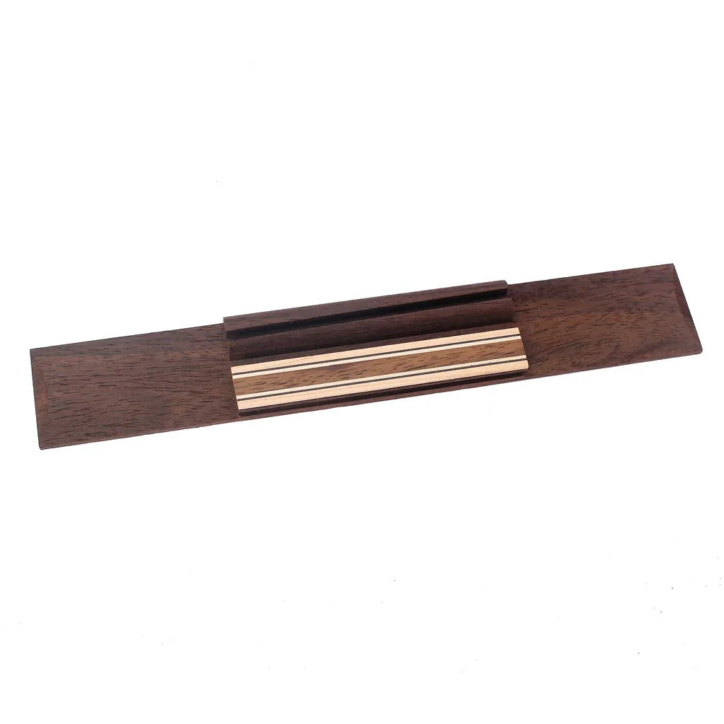 Alnicov Classical Guitar Bridge,7.28 Inch,Rosewood,for Guitar Parts Replacement