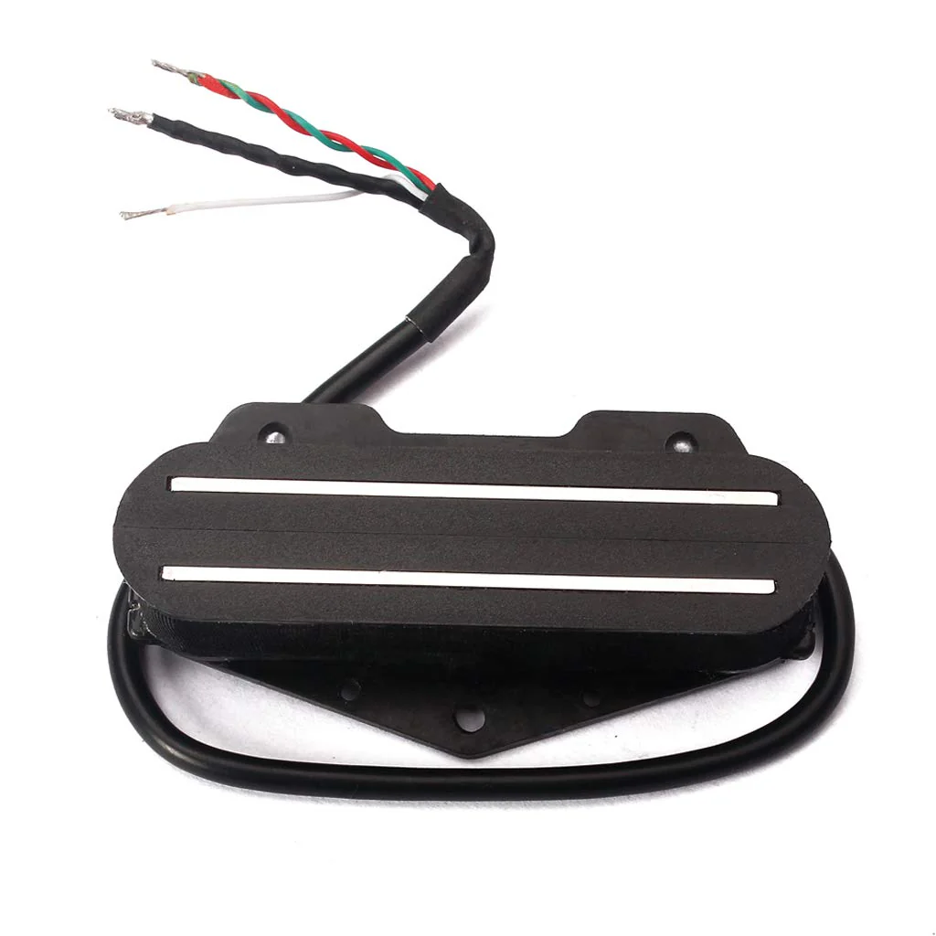 Alnicov Electric Guitar Pickup Dual Hot Rail Humbucker Pickup Single Coil Guitar Pickup Fit for TL Strat Squier Tele Electric Guitar，Black - Image 8