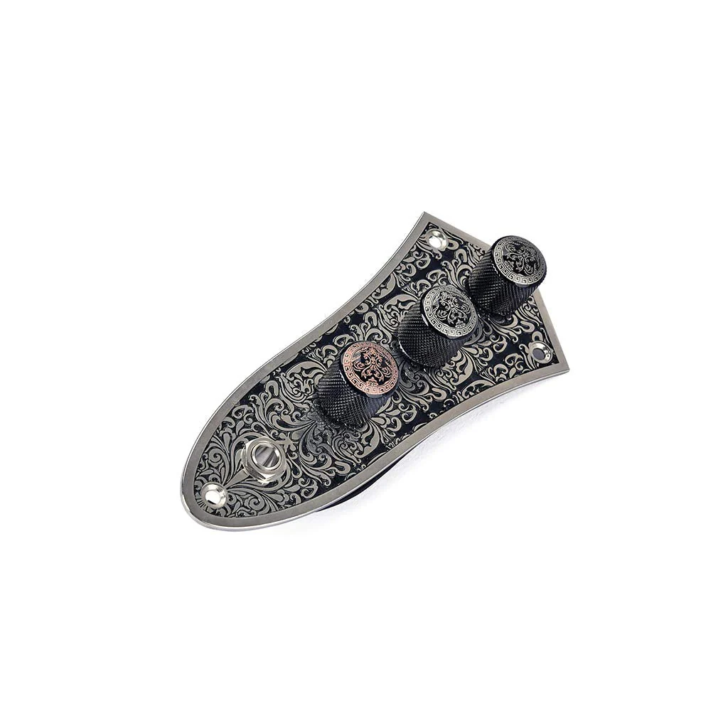 Alnicov Electric Guitar Wired Loaded Control Plate Harness Switch Knobs for JB Jazz Bass Replacement Parts - Image 7