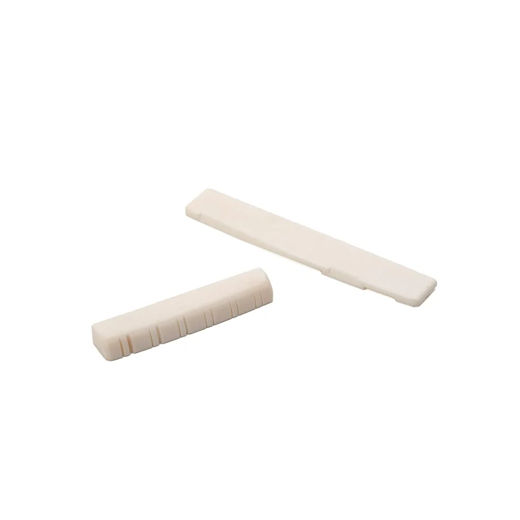 Alnicov Guitar Bone Bridge Saddle And Nut Replacement Accessories for 12 String Acoustic Guitar - Image 6