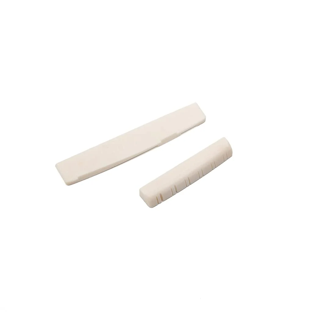 Alnicov Guitar Bone Bridge Saddle And Nut Replacement Accessories for 12 String Acoustic Guitar - Image 7