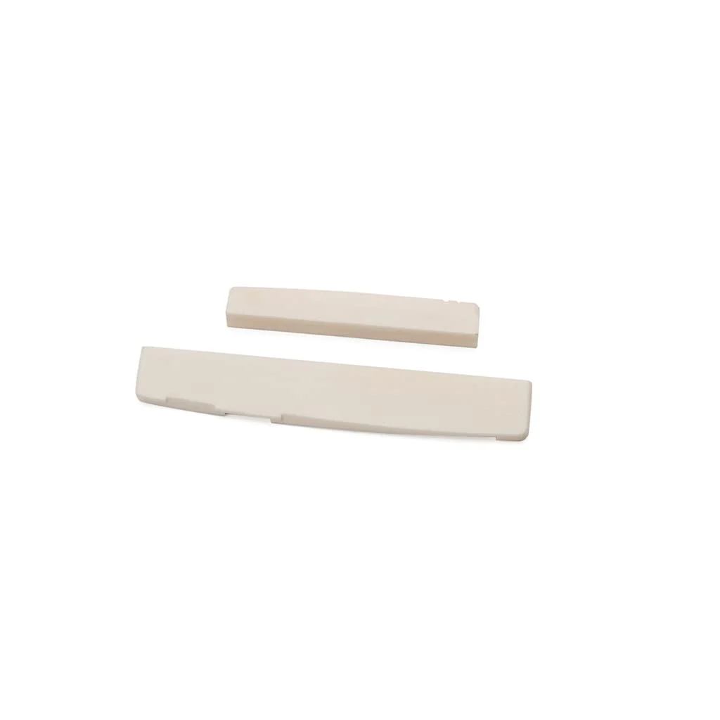 Alnicov Guitar Bone Bridge Saddle And Nut Replacement Accessories for 12 String Acoustic Guitar - Image 8