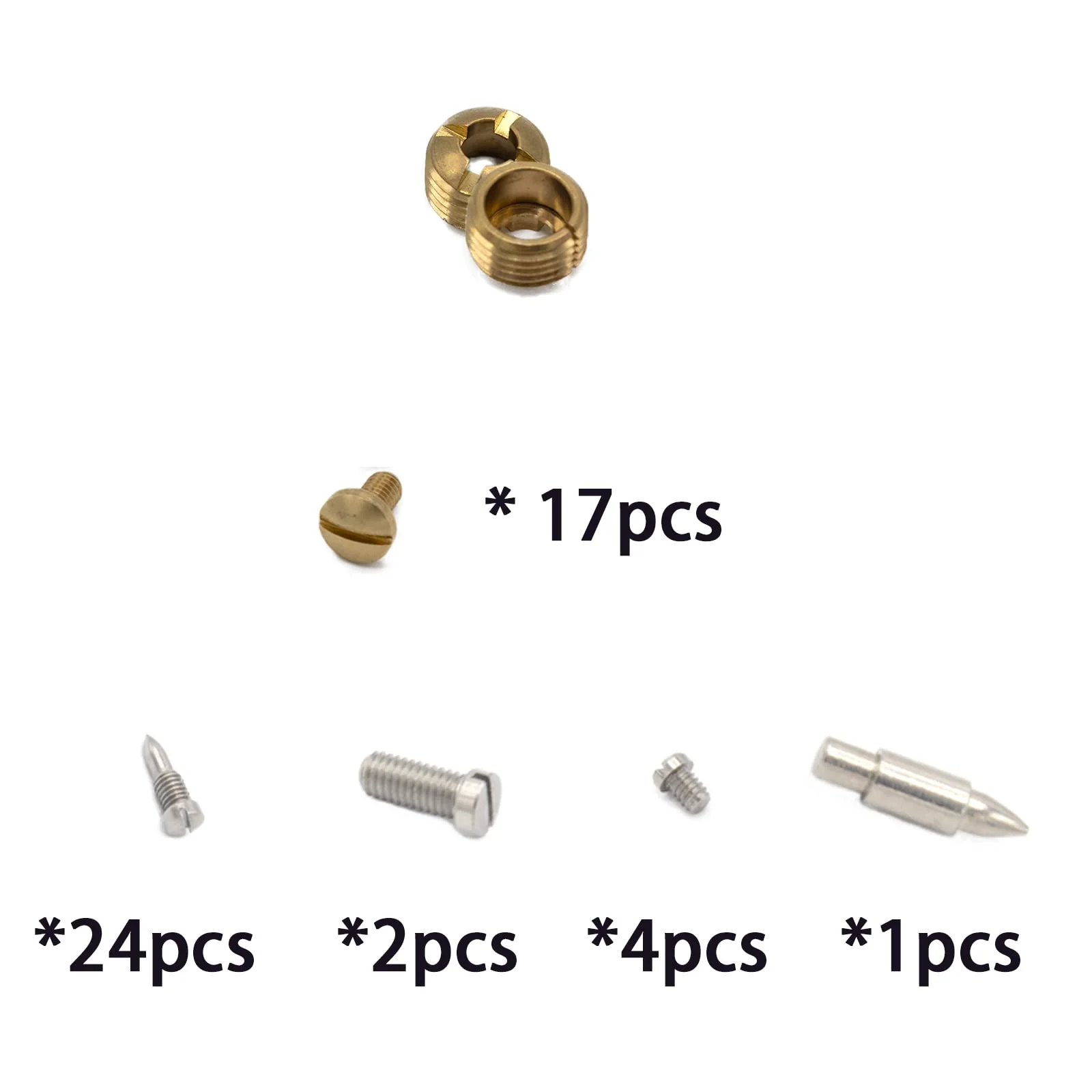 Alto Sax Repair Kit Alto Saxophone Repair Parts including Screws Sound Hole Pad Spring Needles Rollers DIY Tools - Image 4