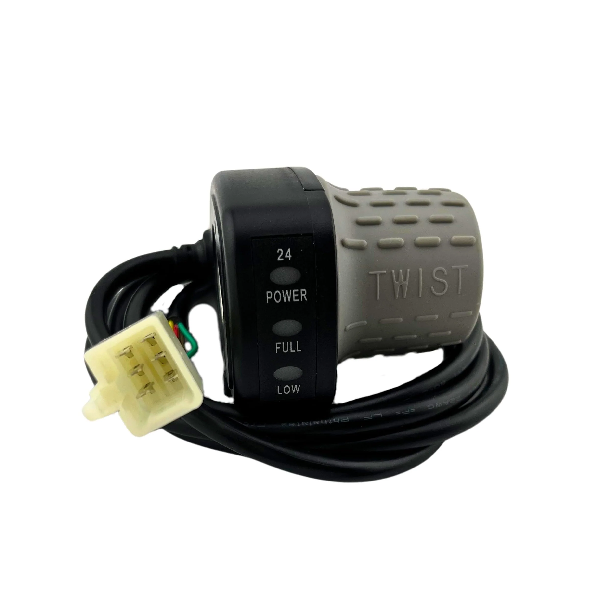AlveyTech 24 Volt Speed 6-Wire Twist Grip Throttle with 48" Wires - Replacement for The Razor Pocket Mod Series (V13-44) Electric Scooter, Dirt Scooters, Speed Controller, Battery Power Parts - Image 2