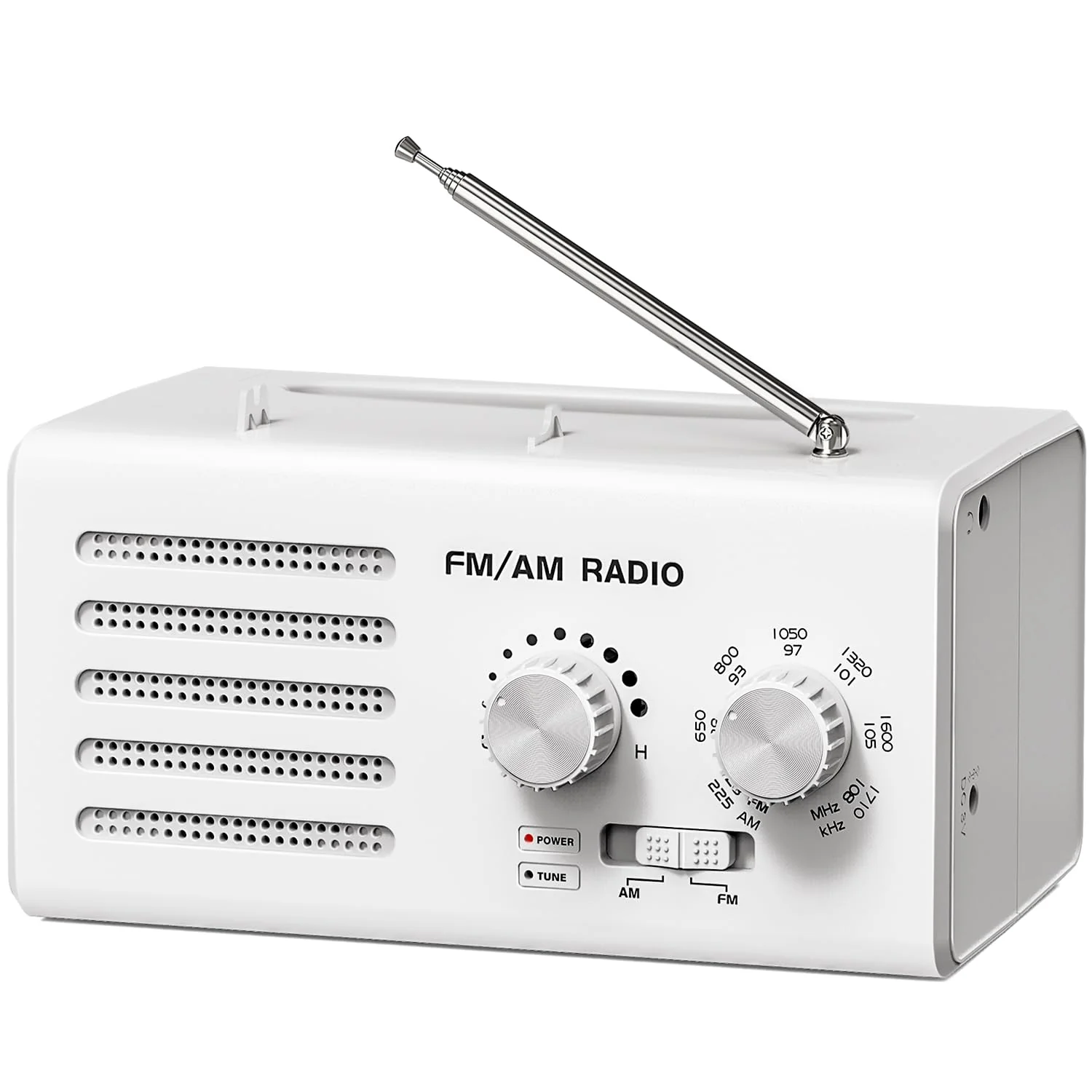 AM FM Radio Portable,Goodes Transistor Radio Plug in Wall Battery Powered with Best Reception, Loud Speaker, Excellent Sound, Small Radios for Home Outdoor Office Desk Use/Decor, Gift for Elders