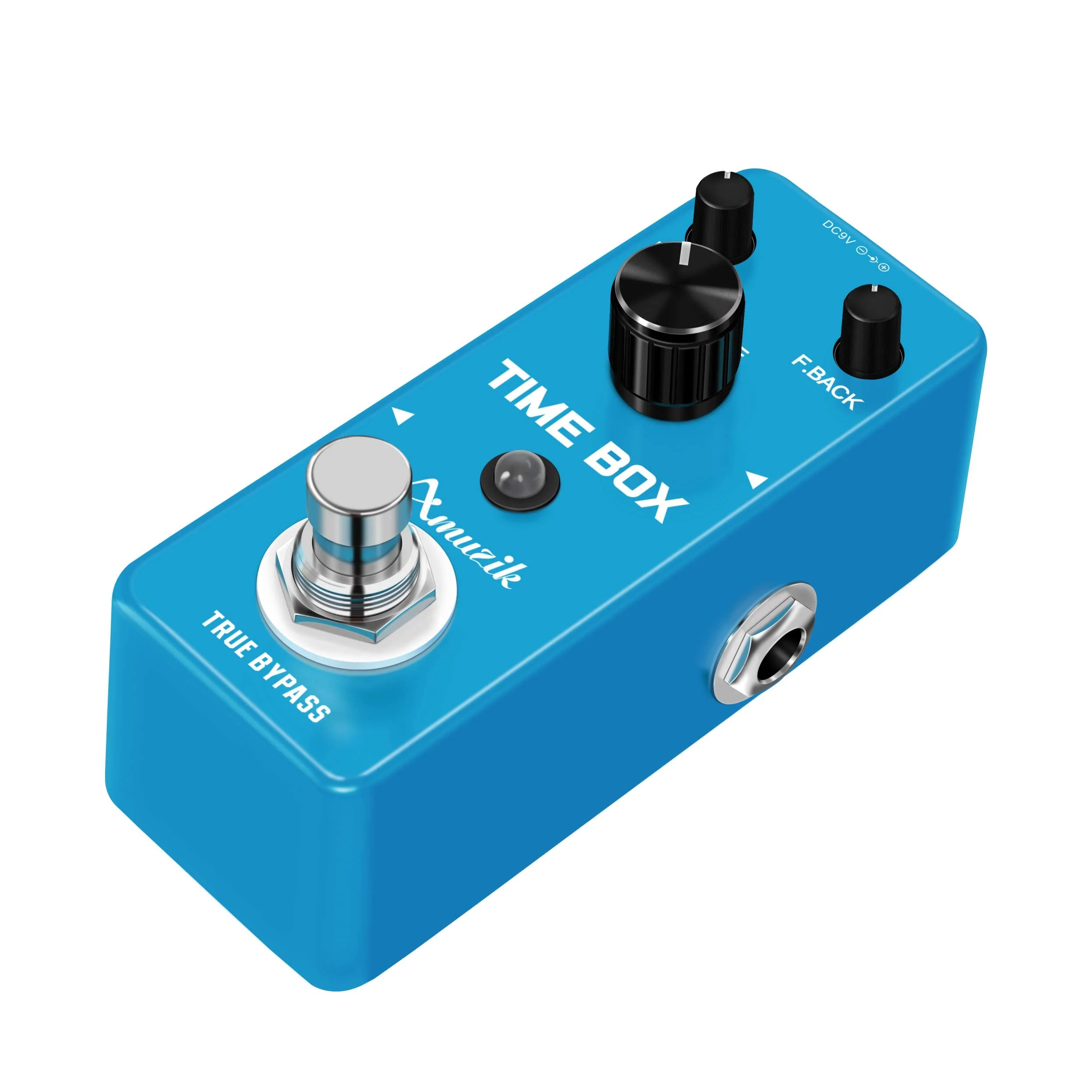 Amuzik Analog Delay Pedal Guitar Delay Effects Pedals Vintage Delay Effect with True Bypass Full Metal Shell Switching - Image 6