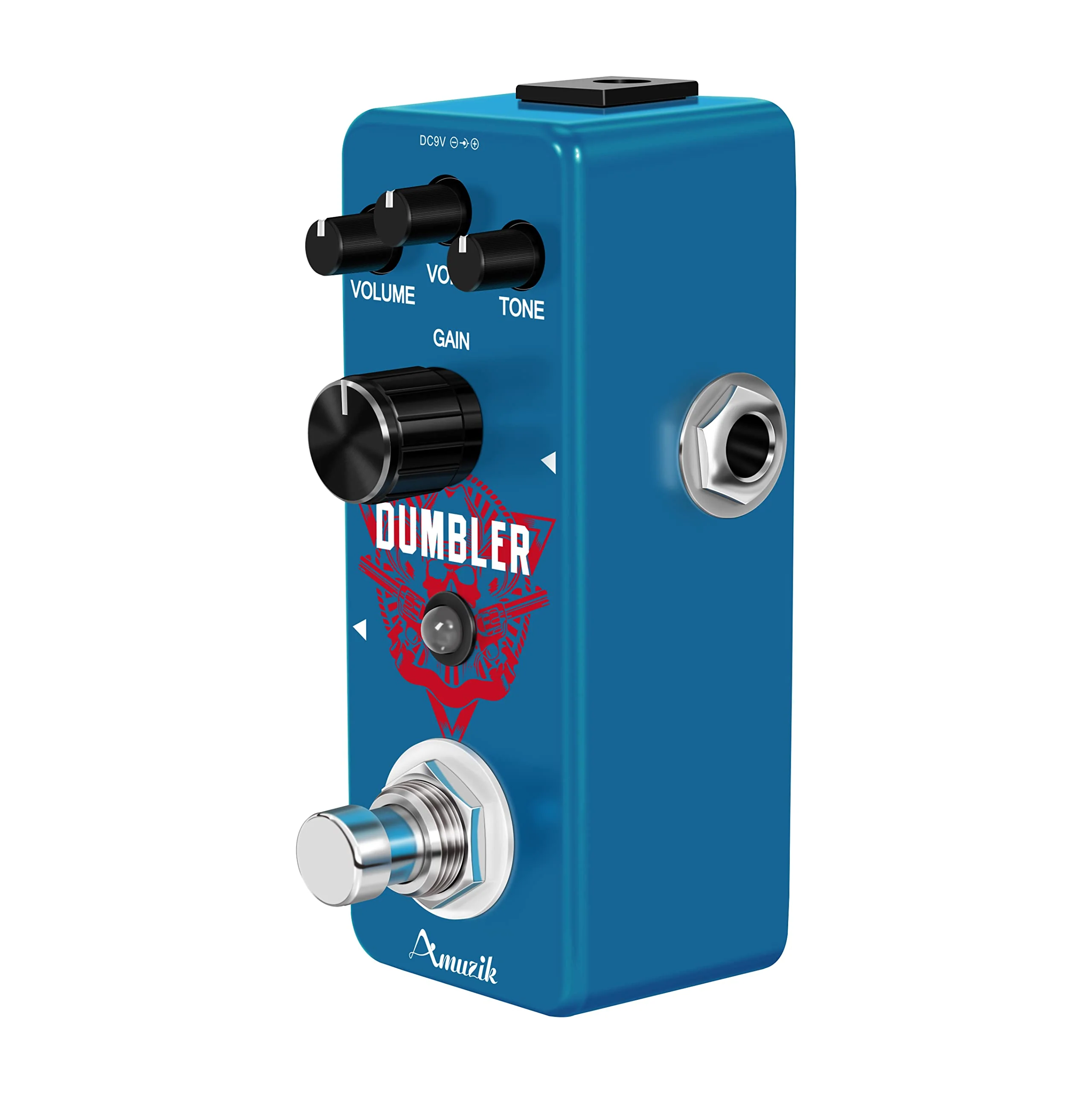 Amuzik Guitar Dumbler Effect Pedal for Electric Guitar Analog Dumbler Effects Pedals with Amp simulator Effect Overdrive Pedals of Ture Bypass - Image 3
