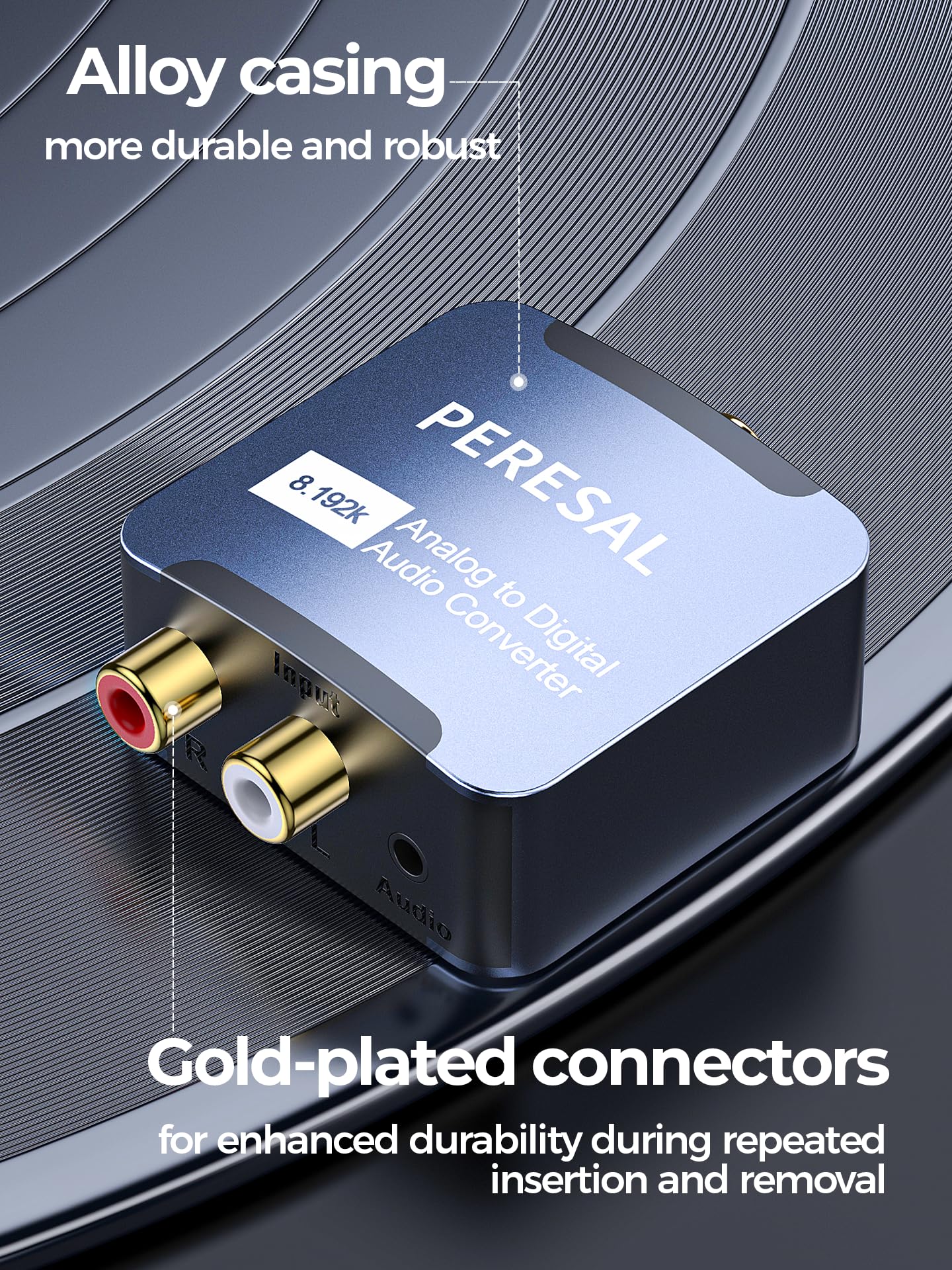 Analog to Digital Audio Converter 3.5mm to SPDIF/Coaxial with Optical Cable RCA to Optical for Laptops Desktop Computers to Soundbar & Amplifiers - Image 9