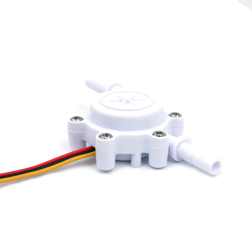 ANCLLO 1/4" Hall Effect Water Flow Sensor Switch Flow Meter Meter Liquid Meter DC 5V 0.25-5L/min - Image 5
