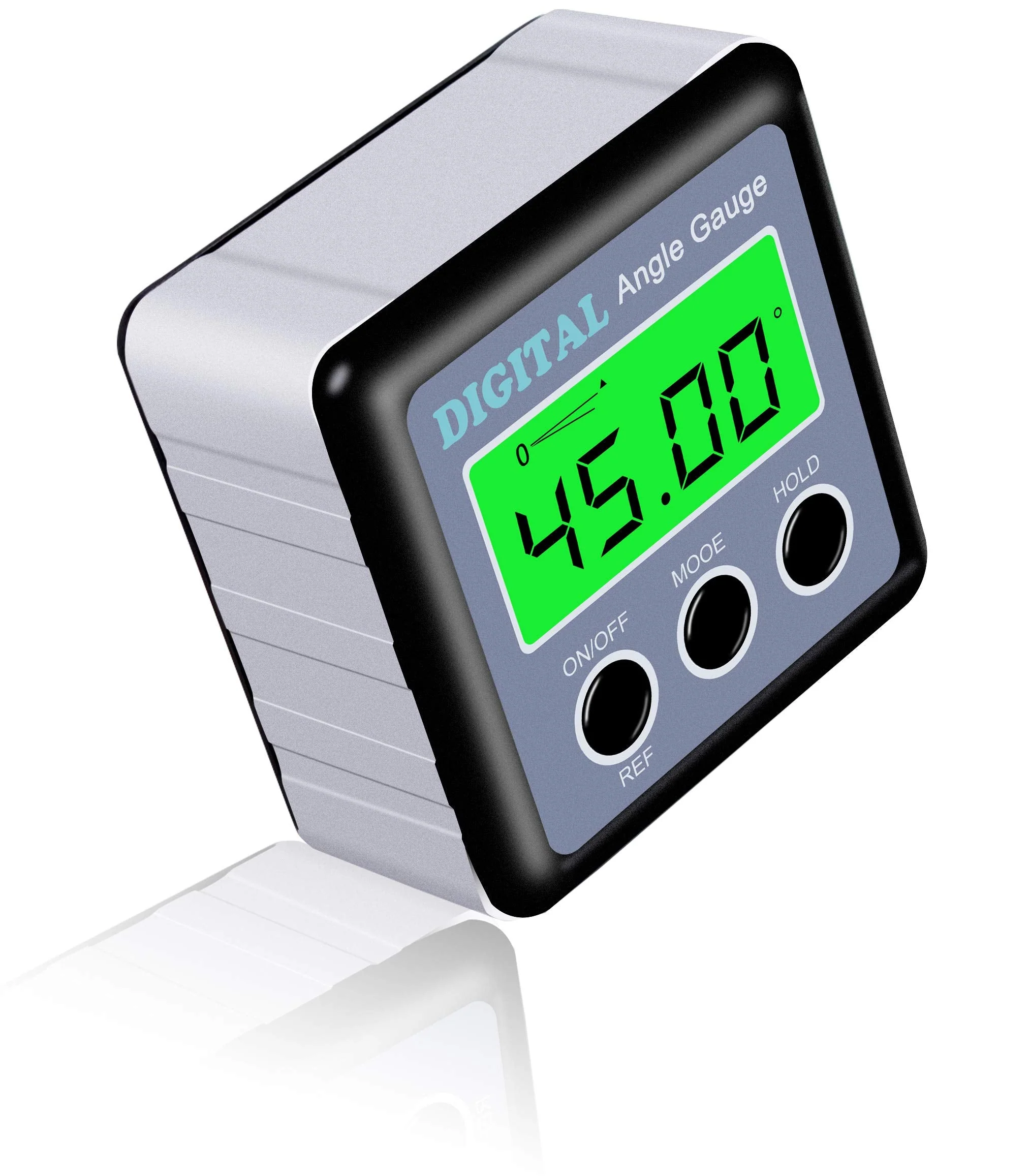 Angle Gauge, eOUTIL Digital Protractor/Inclinometer/Angle Finder Magnetic Base - Precision Level Box for Automobile, Woodworking, Building, Drilling Machinery, Masonry (Green) Green