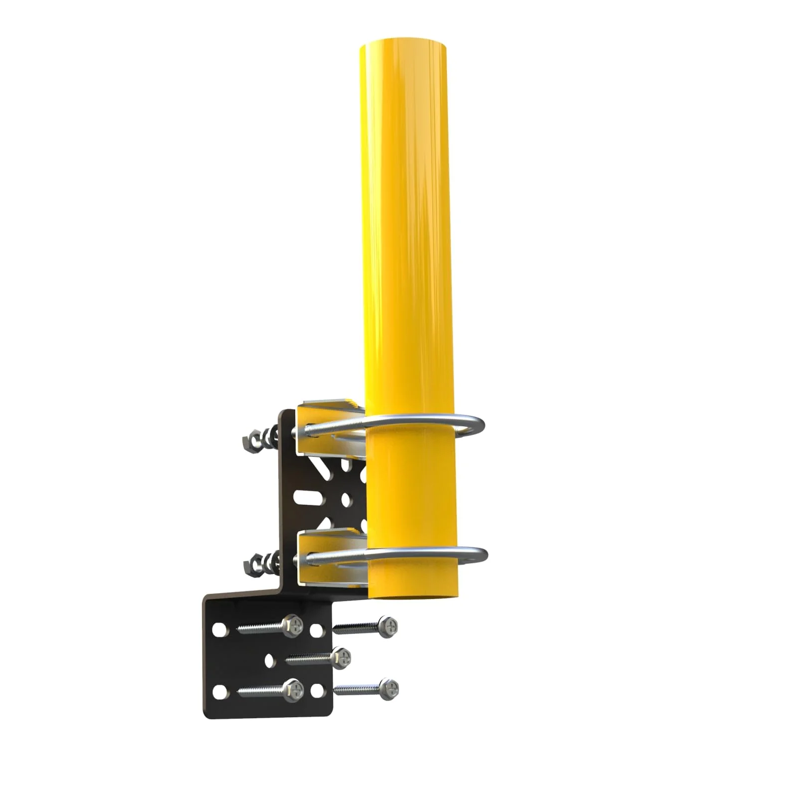 Antenna Mount Heavy Duty Antenna Mast Assembly [ Without The Pole ] Weather-Resistant Pole Mount Bracket with 5 PCS Stainless Steel Screws - Image 4