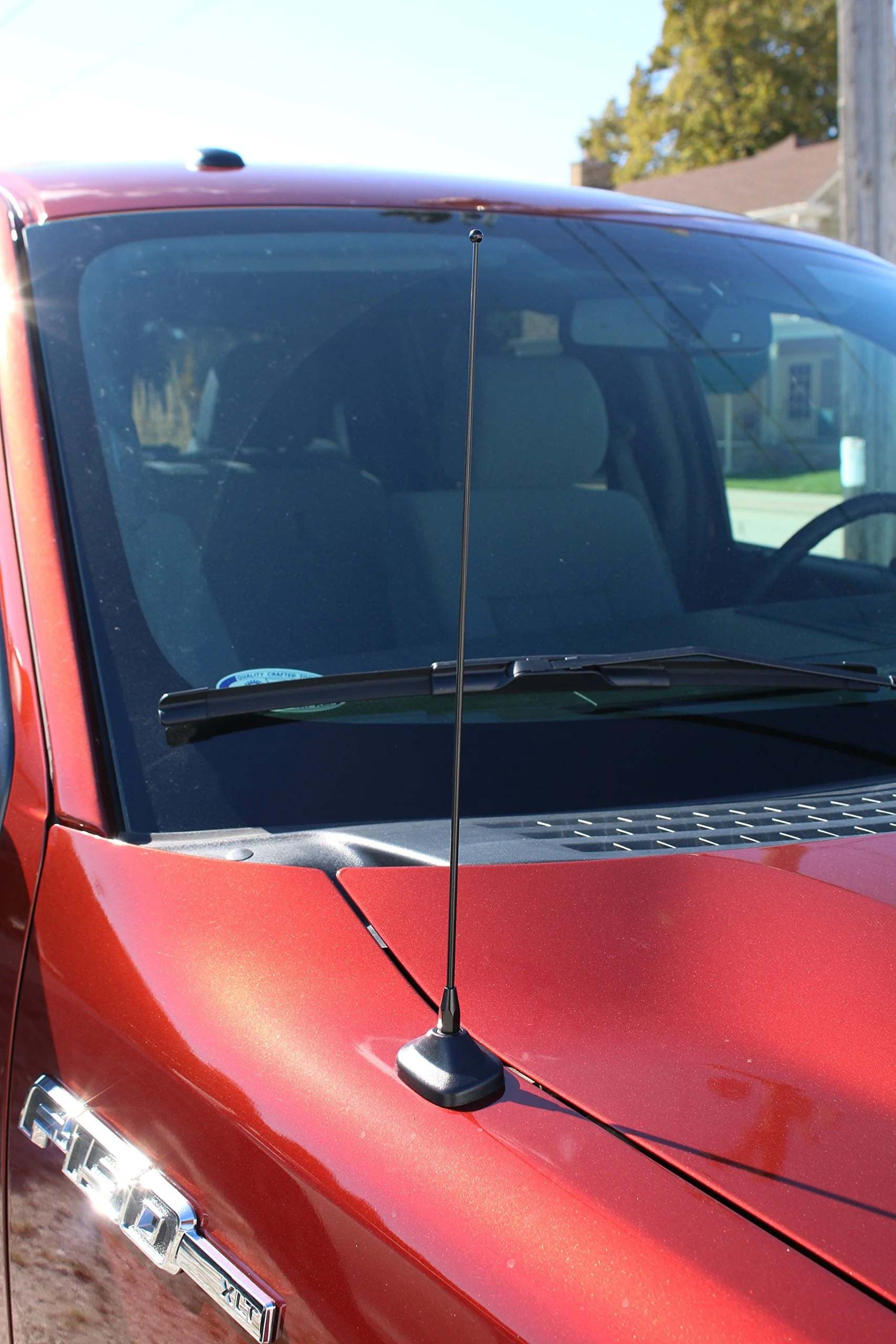 AntennaMastsRus - 15 Inch Black Antenna is Compatible with Toyota Tacoma (1995-2015) - Spiral Wind Noise Cancellation - Spring Steel Construction - Stainless Steel Threading - Image 8