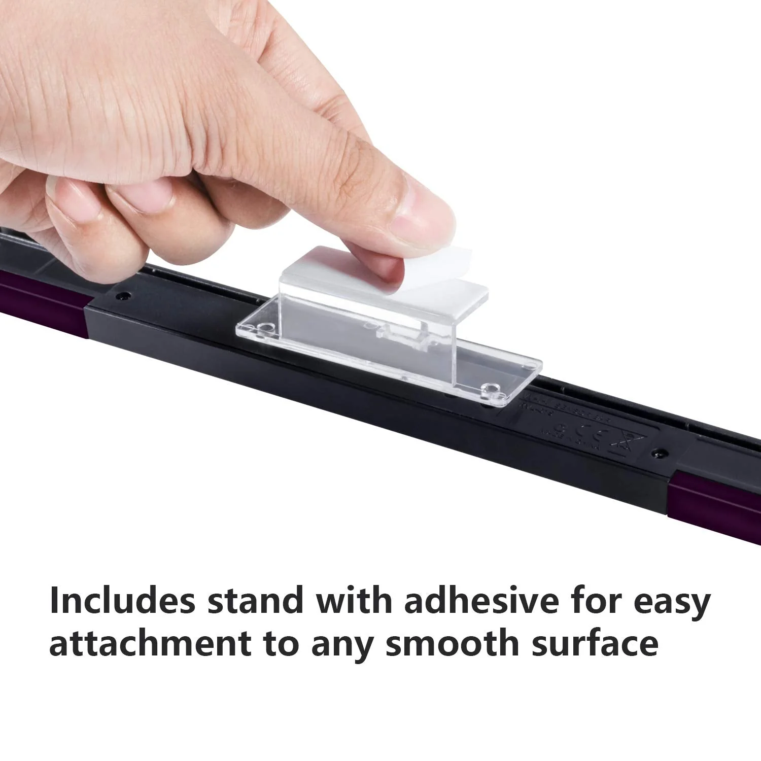 Aokin Sensor Bar for Wii, Replacement Wired Infrared Ray Sensor Bar for Nintendo Wii and Wii U Console, Includes Clear Stand - Image 4