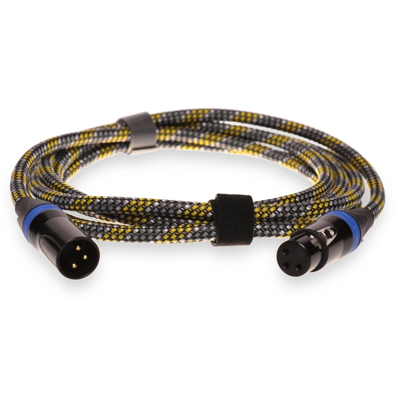 Aperion Audio Premium Balanced XLR Cables for High-End Audio/Home Theater Systems, Pure Copper Connectors and Heavy-Duty Shield - XLR Male to XLR Female (Single) (9FT) 9FT