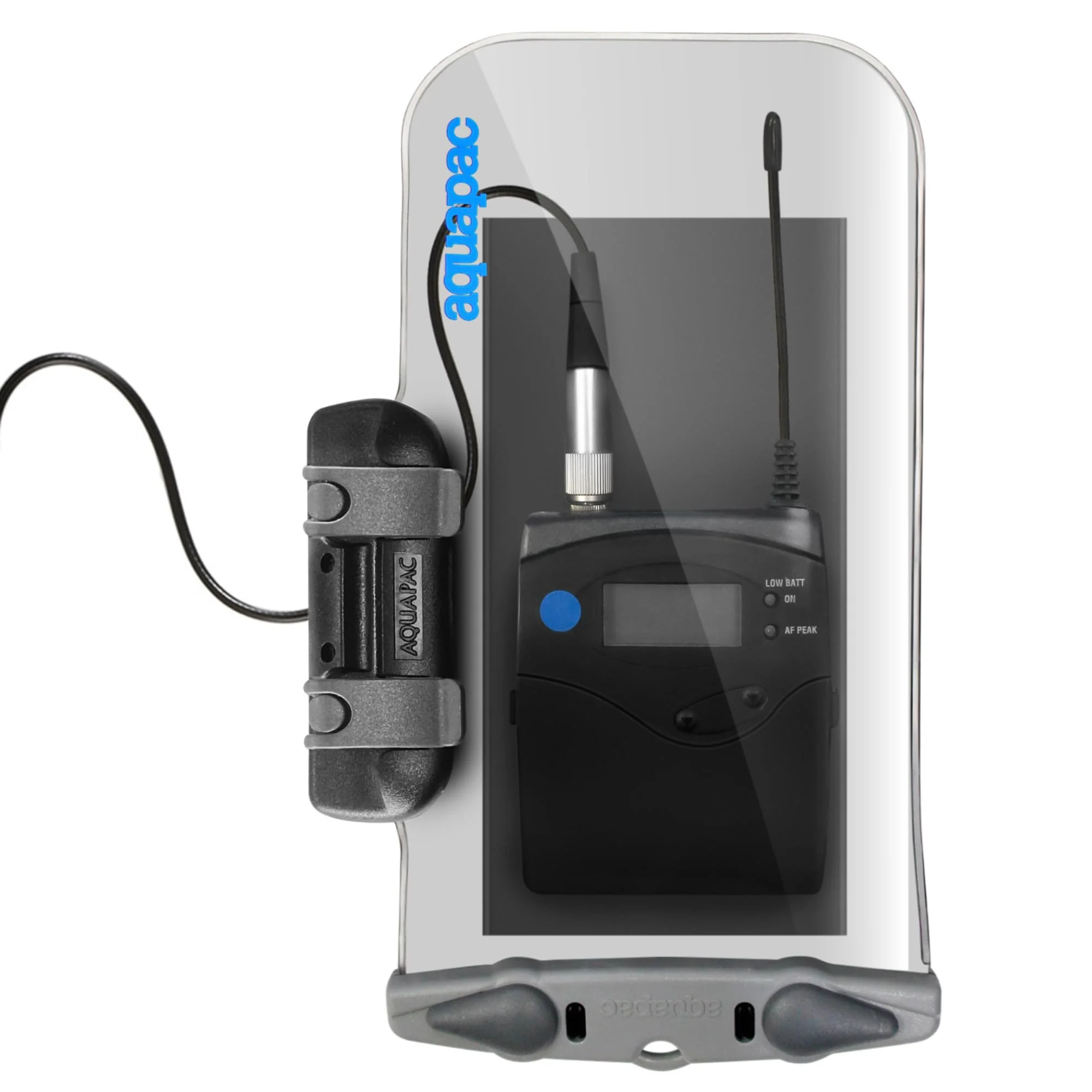 Aquapac Waterproof Case For Radio Microphone Medium, 5 Year Warranty, Made in the UK, Professional Sound Engineer, For Wired Electronic Devices