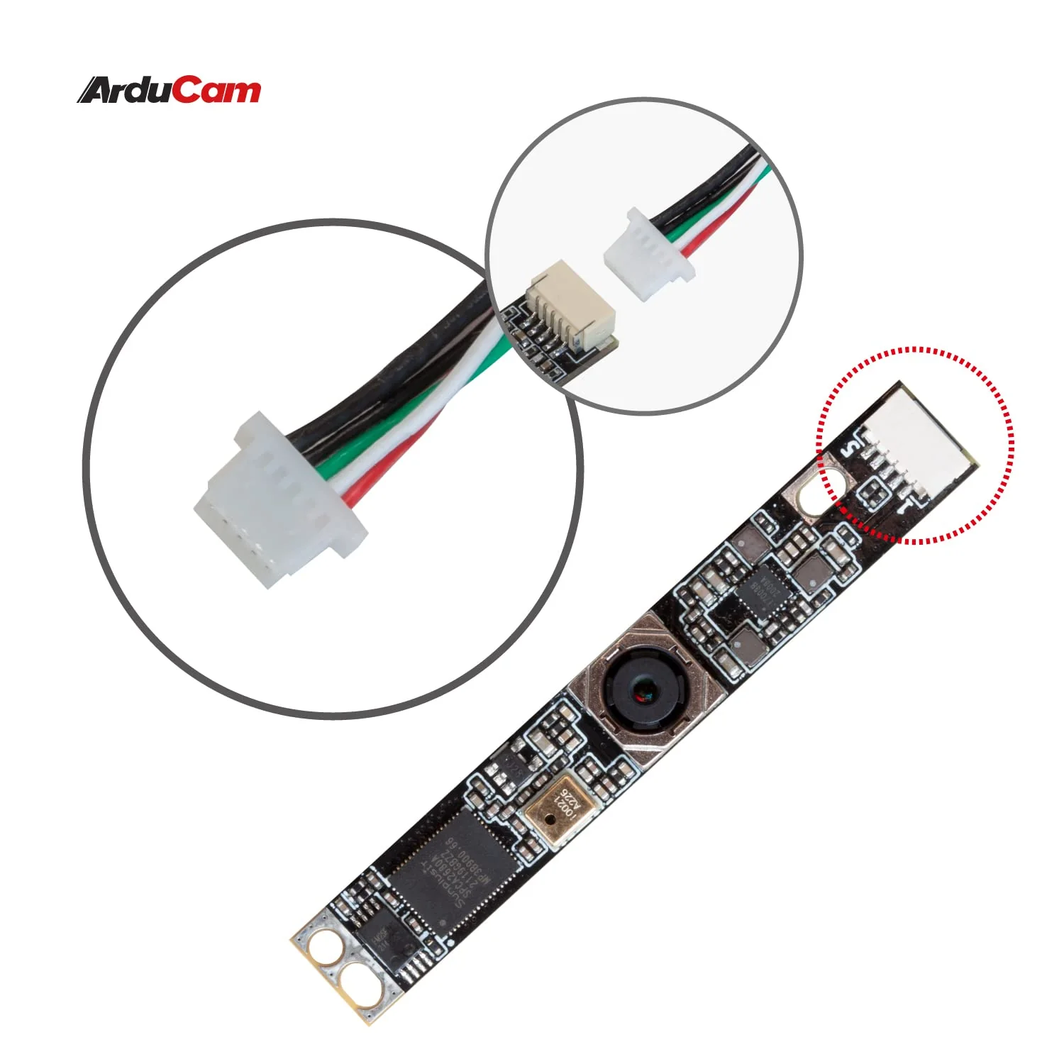 Arducam 8MP Autofocus USB Camera, IMX179 Lightburn Camera with Microphone, Ultra HD Embedded Webcam for PC and Raspberry Pi, Compatible with Linux, Windows, and Mac OS 8MP IMX179 Autofocus - Image 4