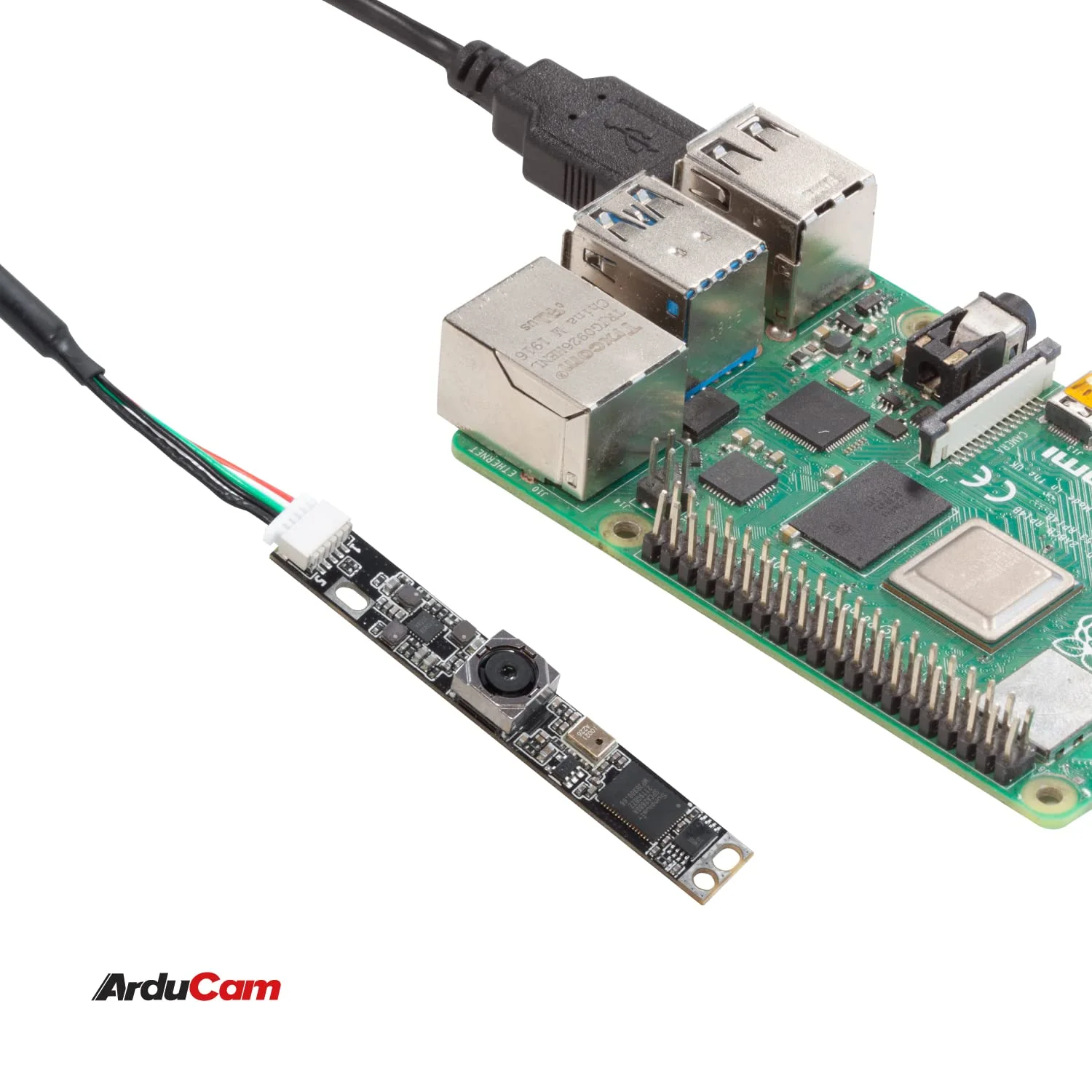 Arducam 8MP Autofocus USB Camera, IMX179 Lightburn Camera with Microphone, Ultra HD Embedded Webcam for PC and Raspberry Pi, Compatible with Linux, Windows, and Mac OS 8MP IMX179 Autofocus - Image 6