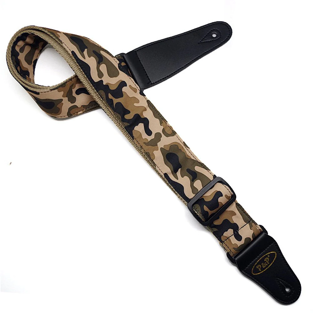 Art Attack Camouflage Military Armed Forces Army Navy Marine Seal Music Electric Acoustic Ukulele Bass Guitar Strap