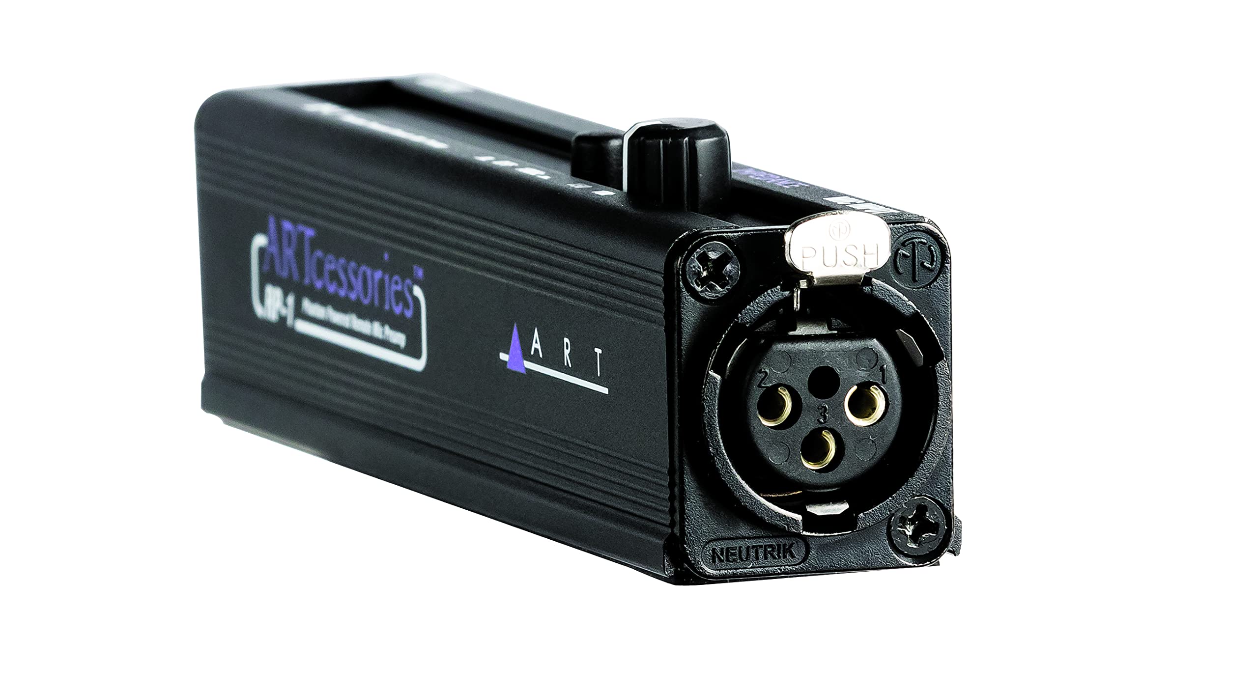 ART RP-1 Single Channel Phantom Powered Microphone Preamp, Black (RP1) - Image 2