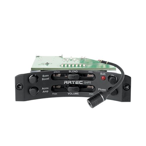 ARTEC SHP5+SF607 Soundhole Preamp with Piezo - Microphone Blender SHP5-SF607