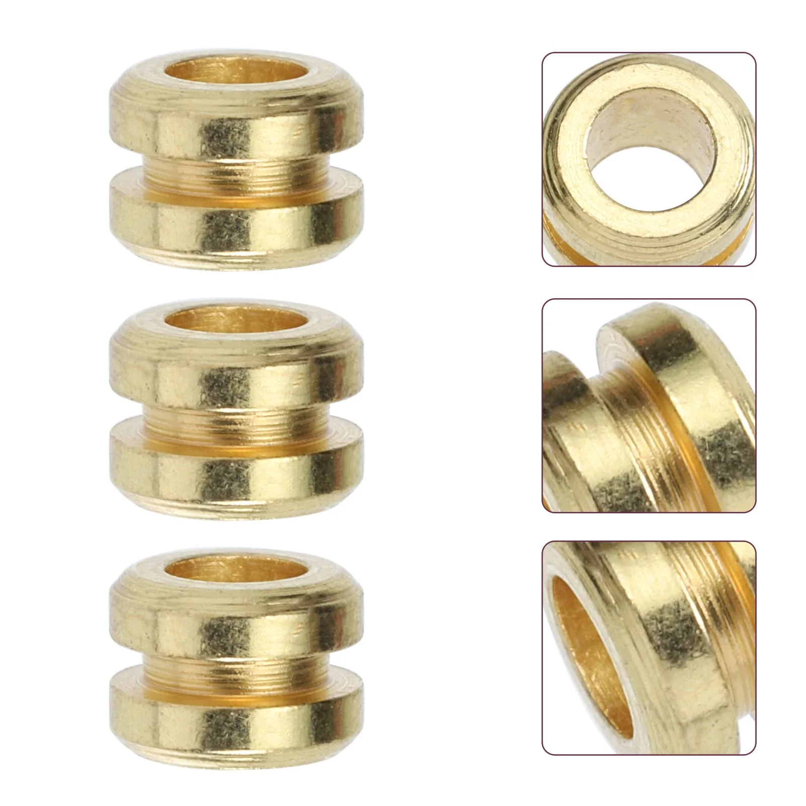ARTIBETTER Ukulele Strings Guitar String Bead Guitar String Pegs 10pcs Guitar Musical Beads Guitar String Beads Guitar Accessories Guitar Pegs Guitar Repairing Tool Hotfix Tool - Image 7