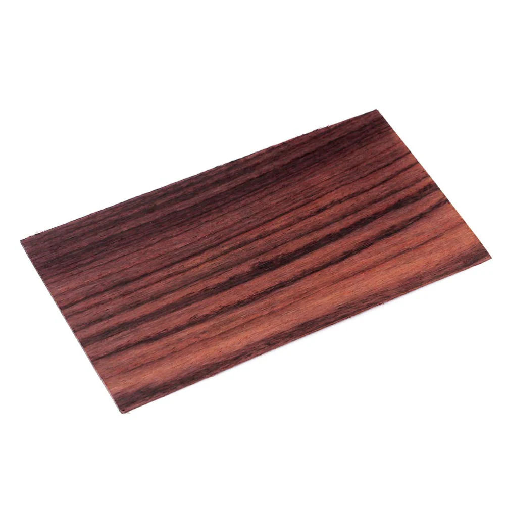 Artibetter Wood Guitar Veneer Rosewood Head Veneer Sheet Headplate Soundboard DIY Protecting Board Guitar Luthiers Replacement Tool for Art Craft Banjo Mandolin - Image 2