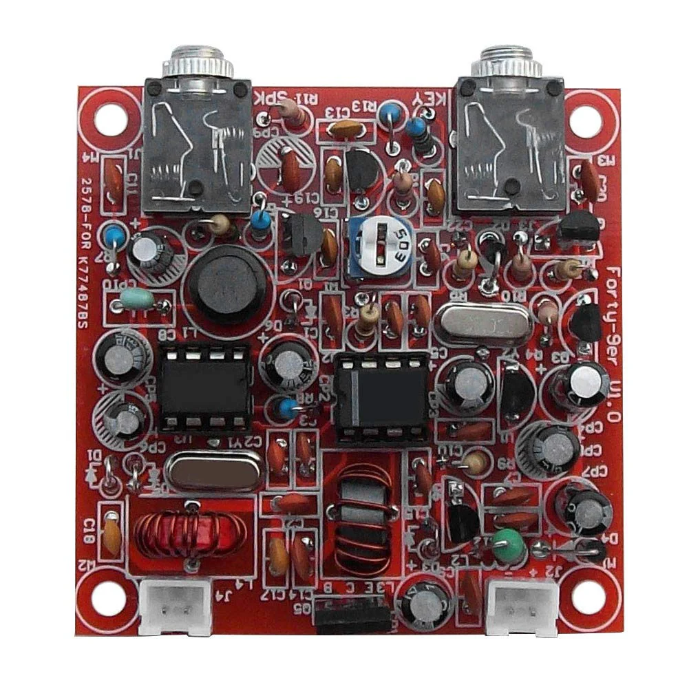 ASHATA CW Transceiver Kit, CW QRP Ham Amateur Shortwave Radio Transceiver Including Unsoldered Circuit Board Scattered Components Kit Circuit Diagram - Image 5