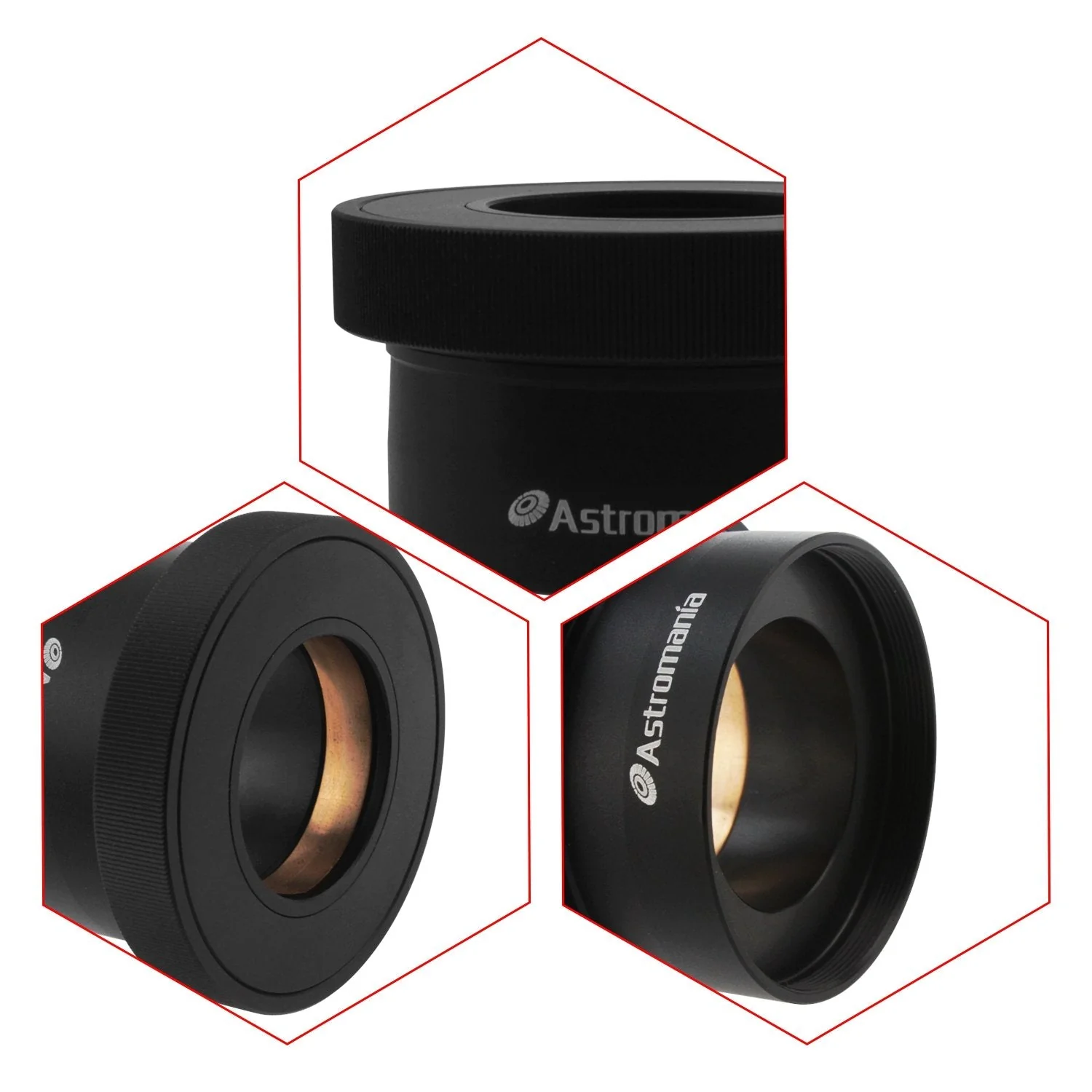 Astromania 1.25" / 2" Twist-lock adapter - firmly and gently holds and centres your eyepieces - Image 3