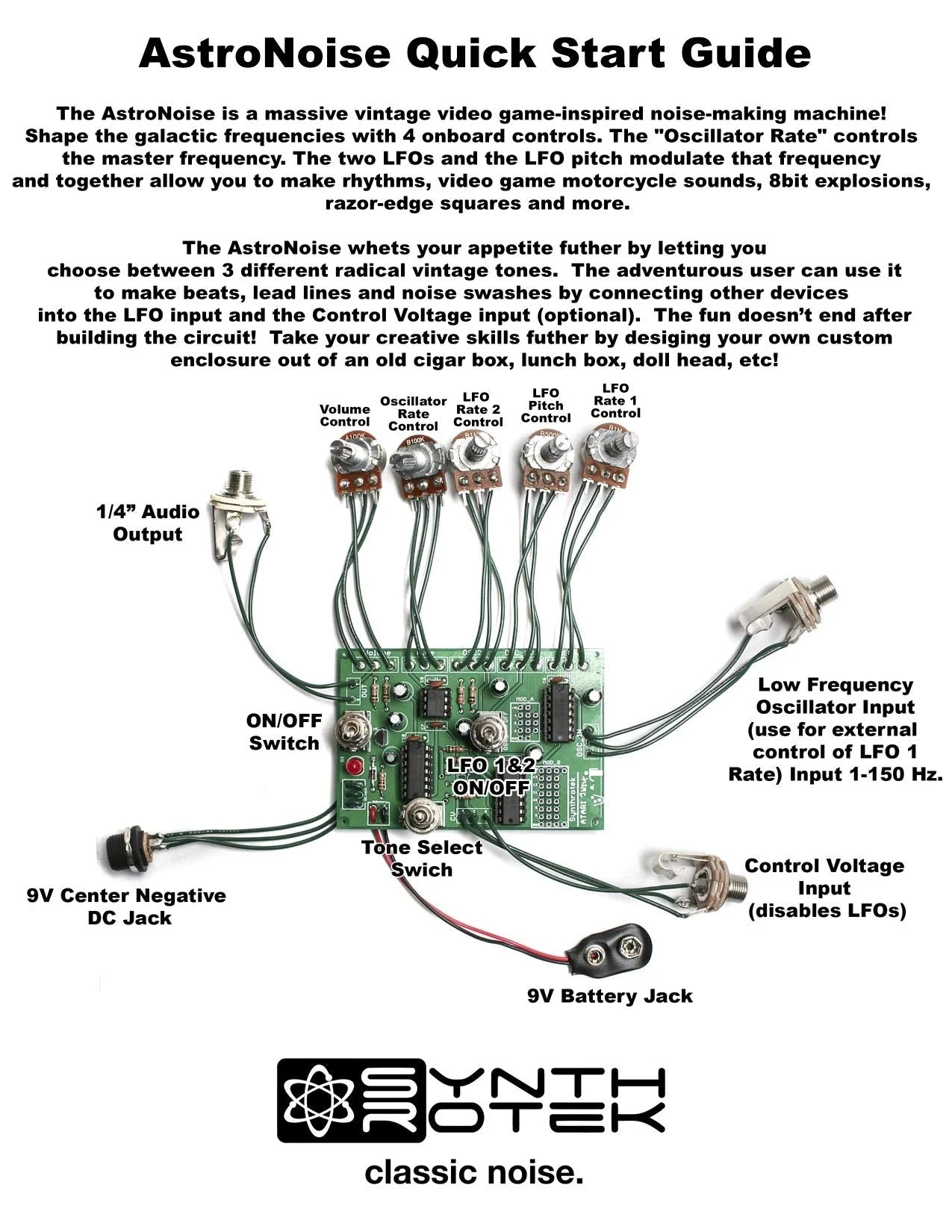 AstroNoise LoFi DIY Synth Kit - Image 2