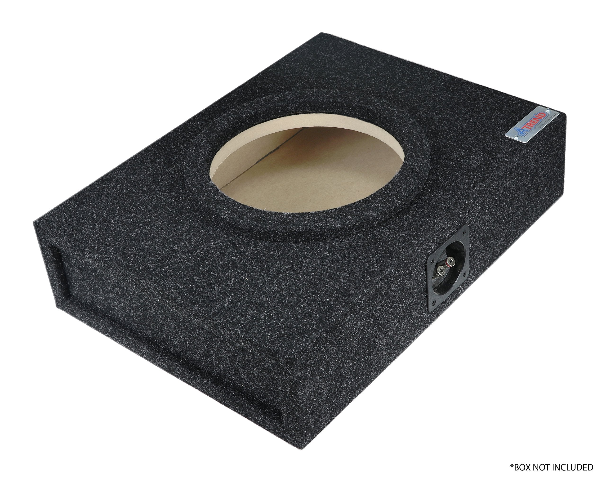 Atrend Universal MDF Constructed Spacer for 12 Inch Speaker or Sub - Adds 3/4" To Depth - Premium Subwoofer Spacer Improves Audio Quality, Sound & Bass - Multiple Usage - Charcoal 12" - Image 4