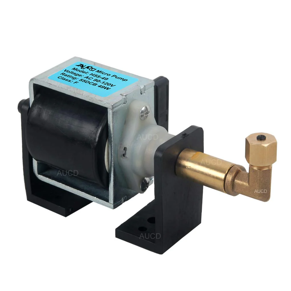 AUCD AC 55DCB 49W 55DCB For 1500W 3000W Smoke Fog Machine Oil Pump Steam Iron Fogger Purifier Sprayer Water Motor Parts H55-49 H55-49-110 - Image 2