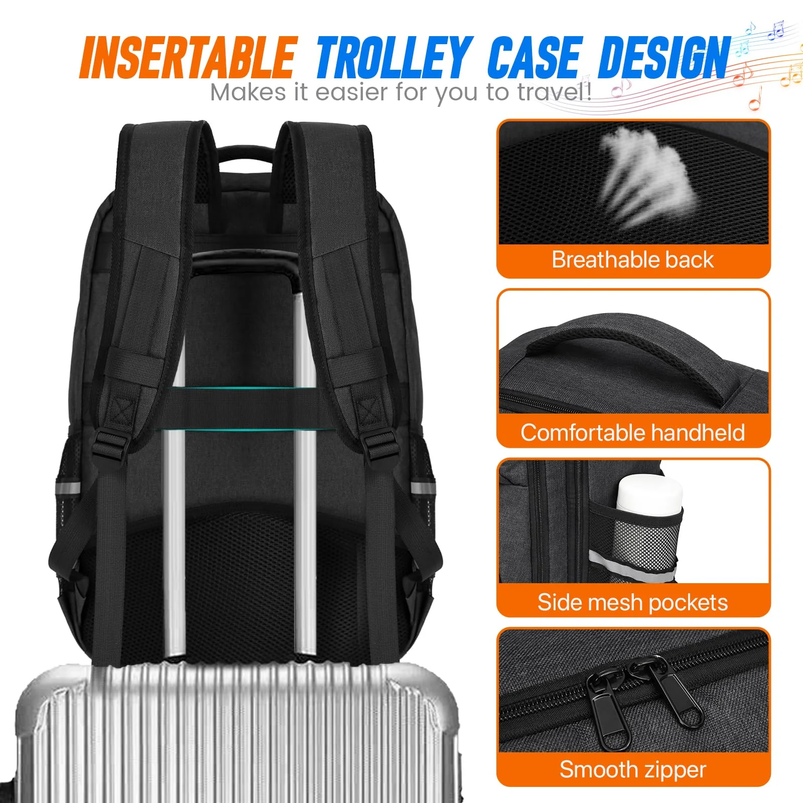 Audio Mixer Travel Case Bag, DJ Mixer Storage Backpack Compatible with RODECaster Pro, RODECaster Pro II, RC Duo, Podcast Mixer Case for Microphones and More Podcast Equipment - Image 5