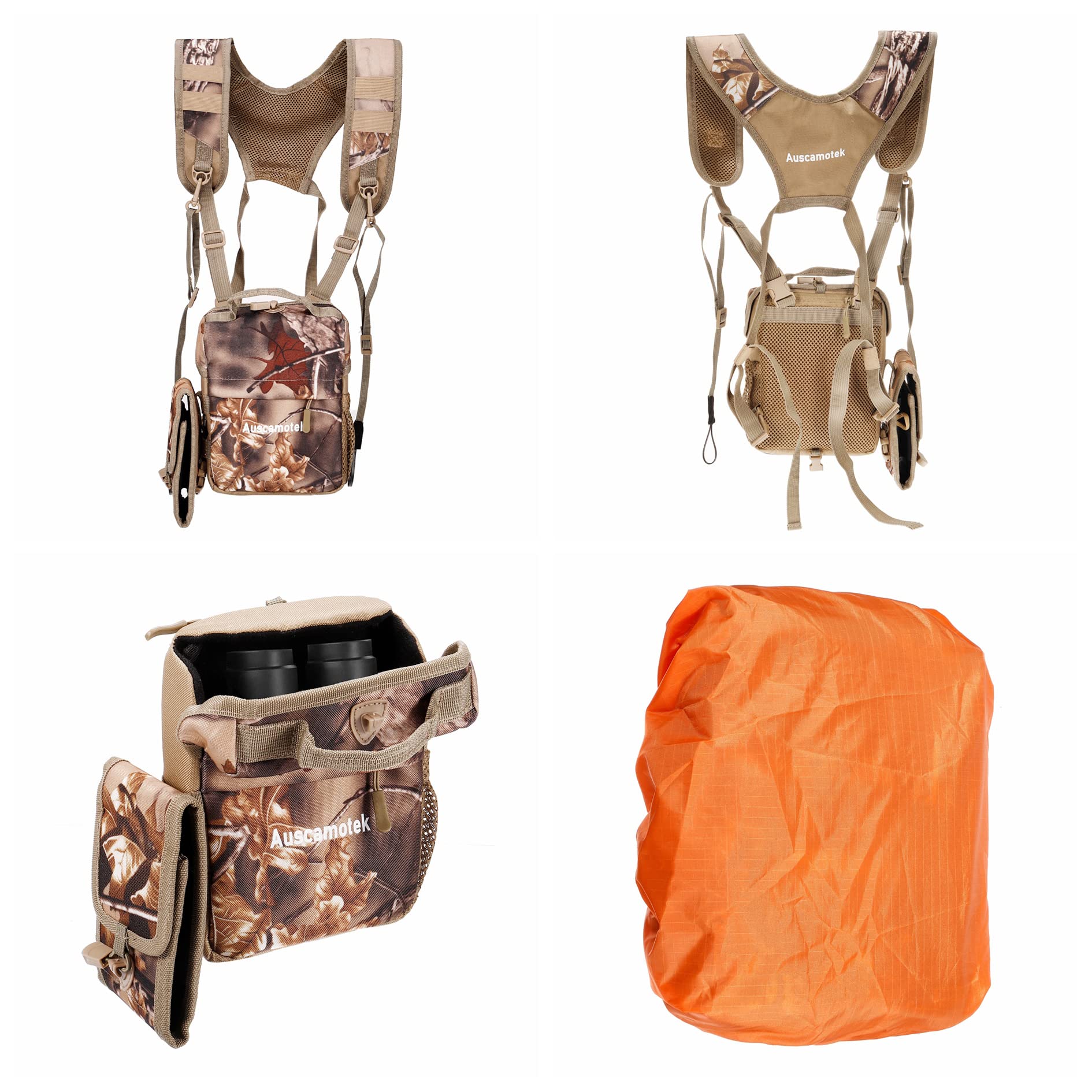 AUSCAMOTEK Binoculars Harness with Rangefinder Case - Your Ultimate Hunting and Birdwatching Companion - Image 4