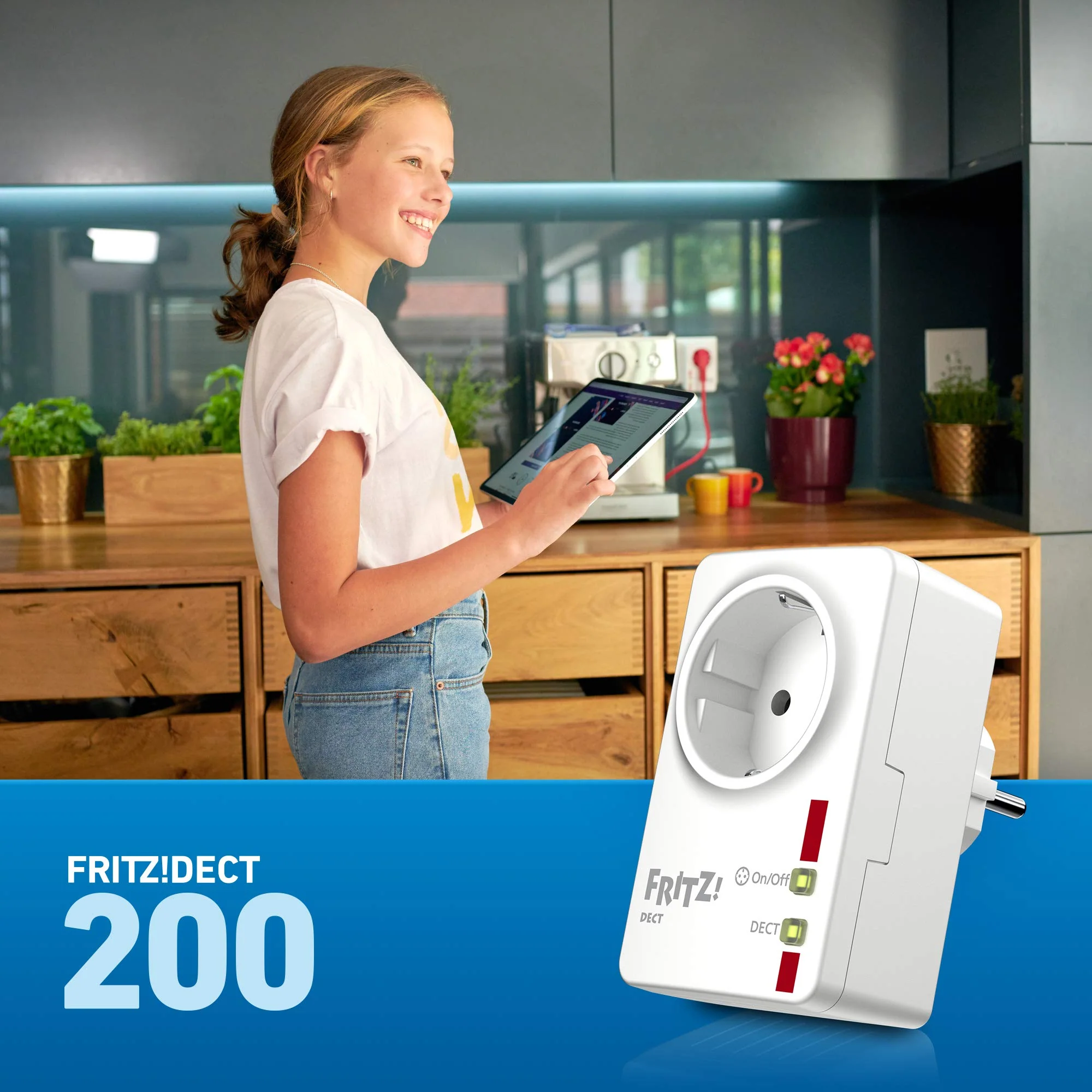 AVM FRITZ! DECT 200 - Intelligent socket for the home network, German-language version Single - Image 6