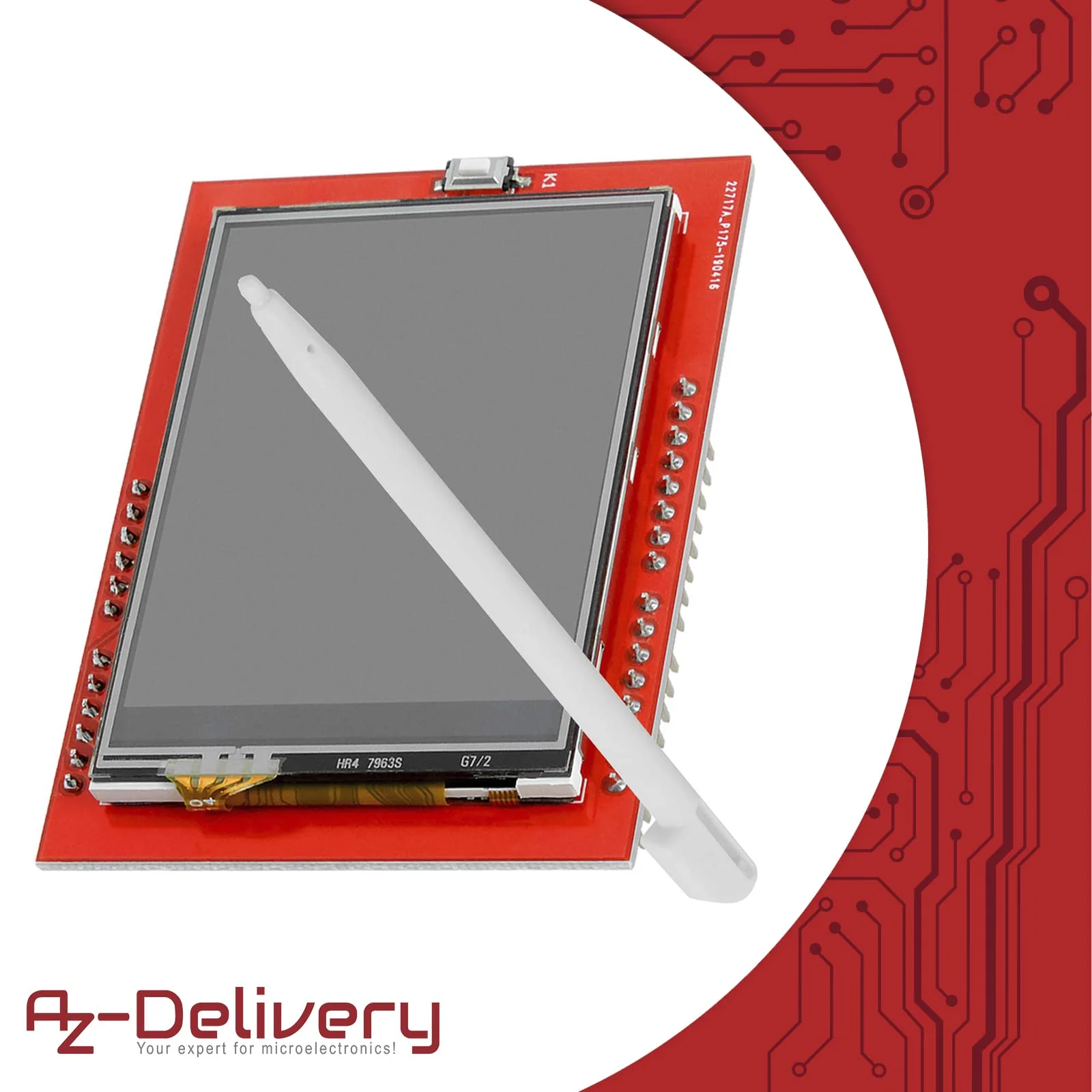 AZDelivery 2.4TFT LCD Touch Display Parent 1 - Image 6